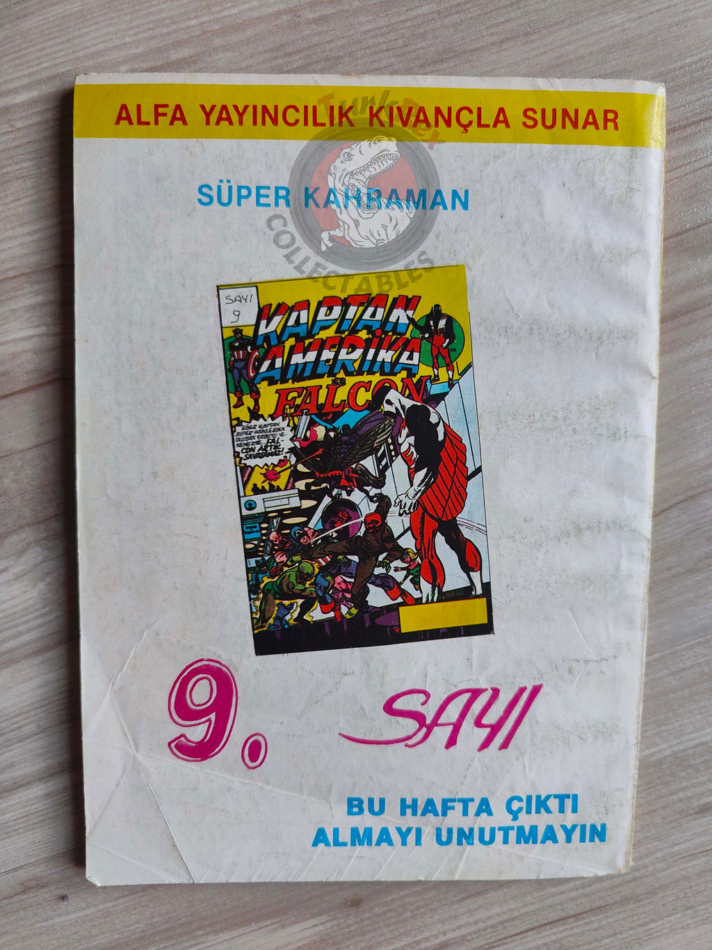 Fantastic Four #9 1988 Turkish Comic Turkey #217 #218 #219 #220 Spider-Man
