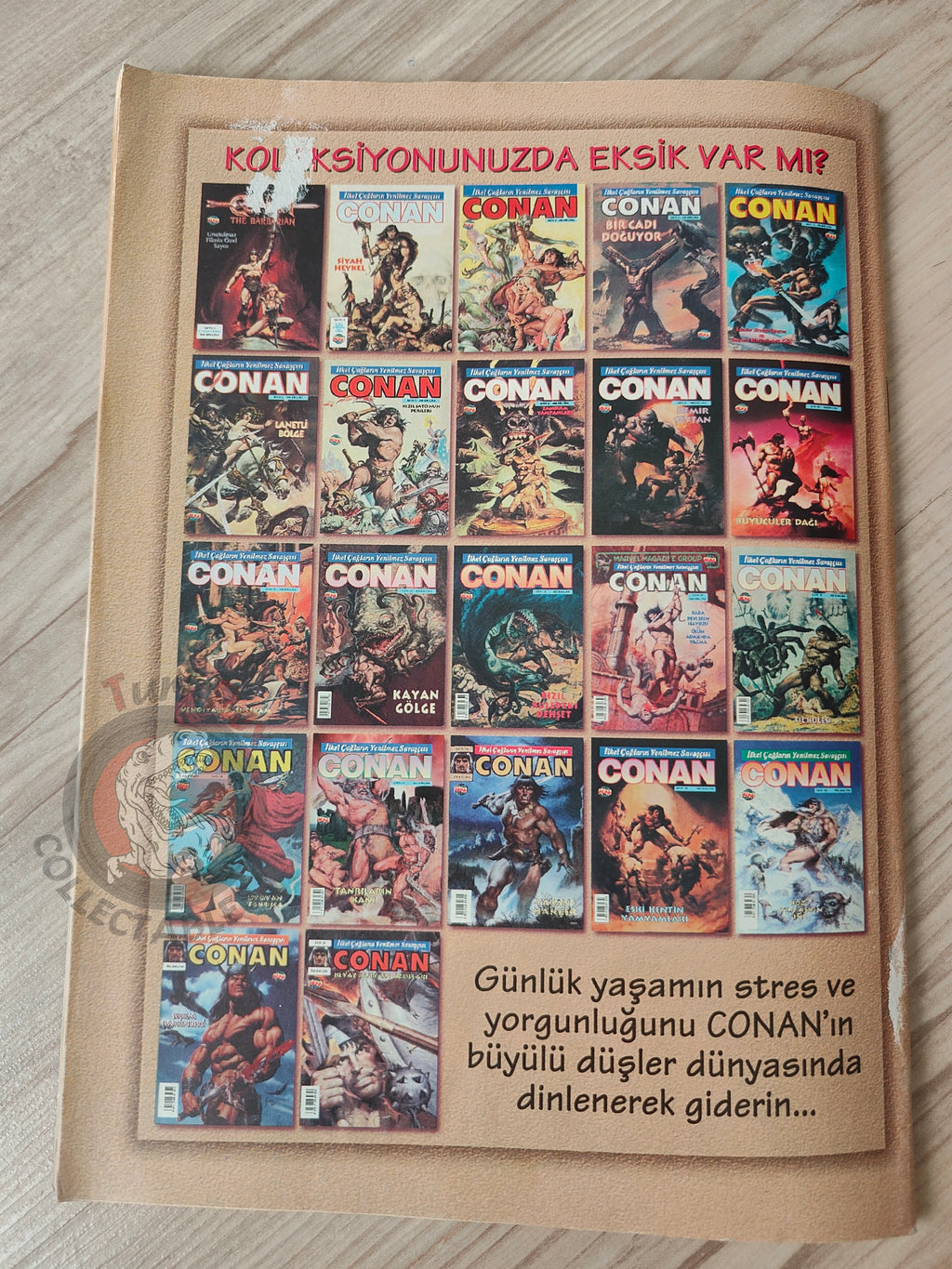 Conan The Barbarian #4 2001 Turkish Comic Turkey #69 #70 #71