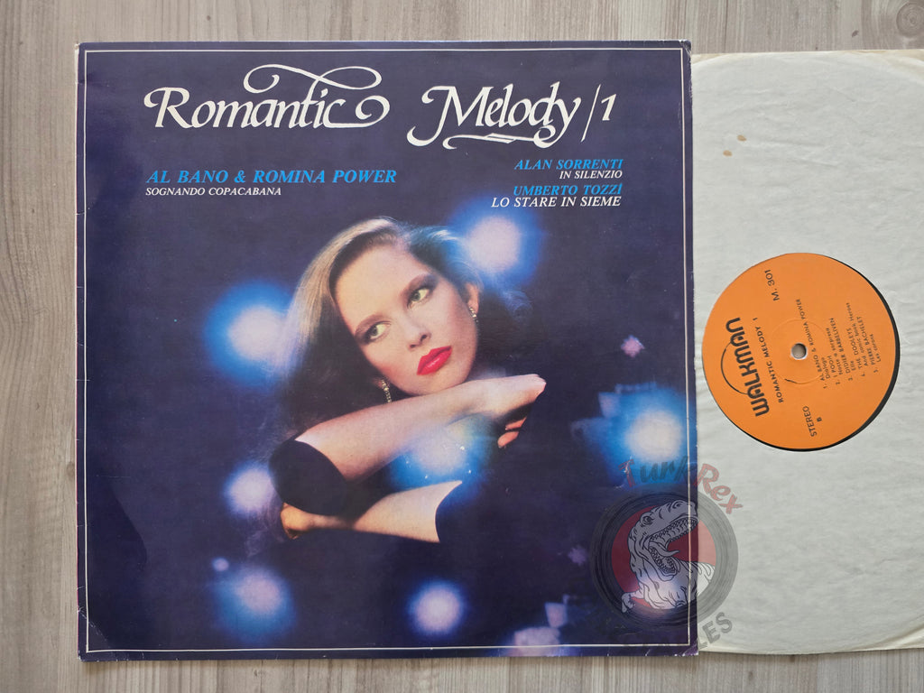 Various – Romantic Melody 1 Turkish Pressing Vinyl Turkey Edition