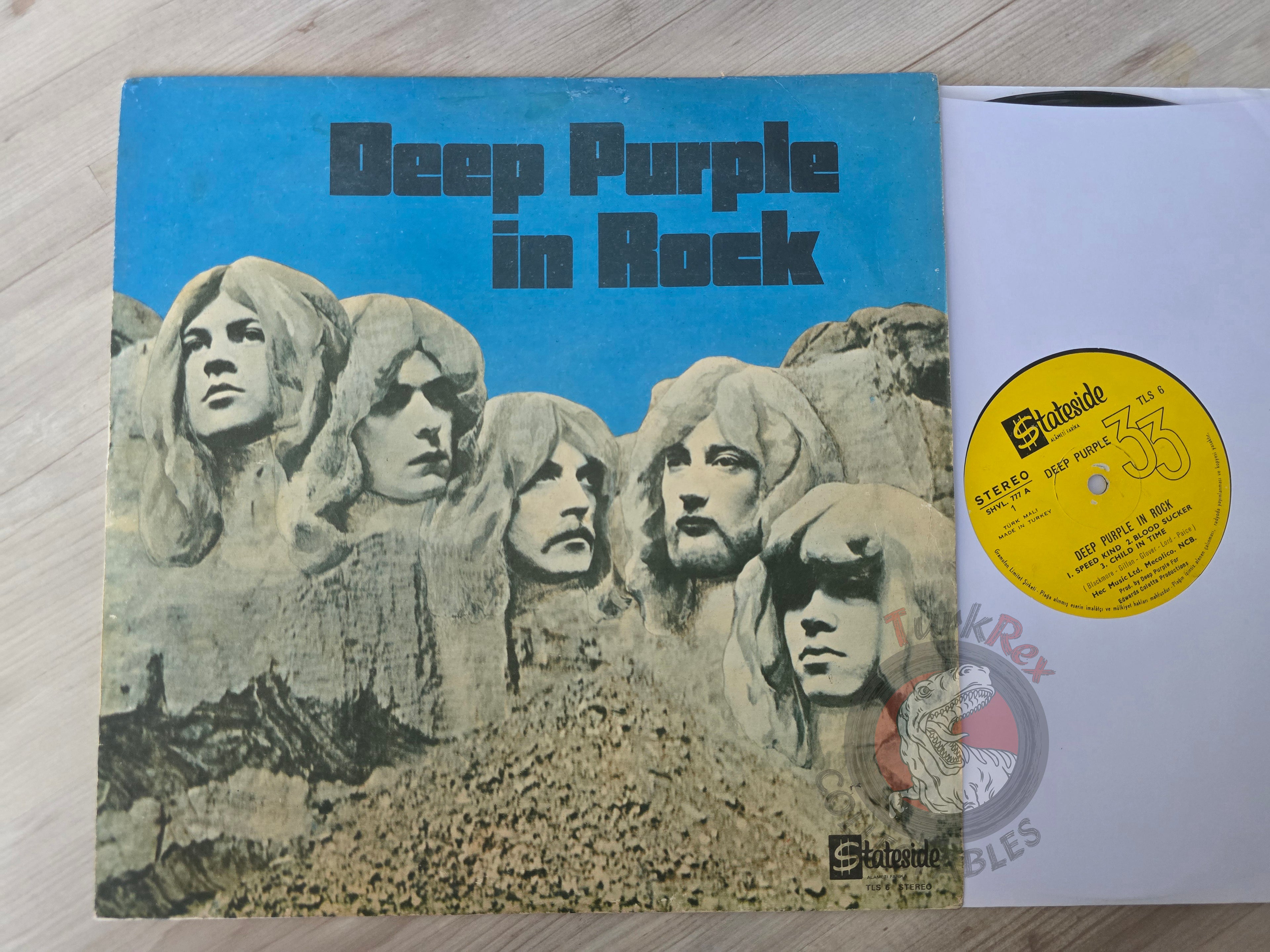 Deep Purple – Deep Purple In Rock Turkish Pressing Vinyl Turkey Edition