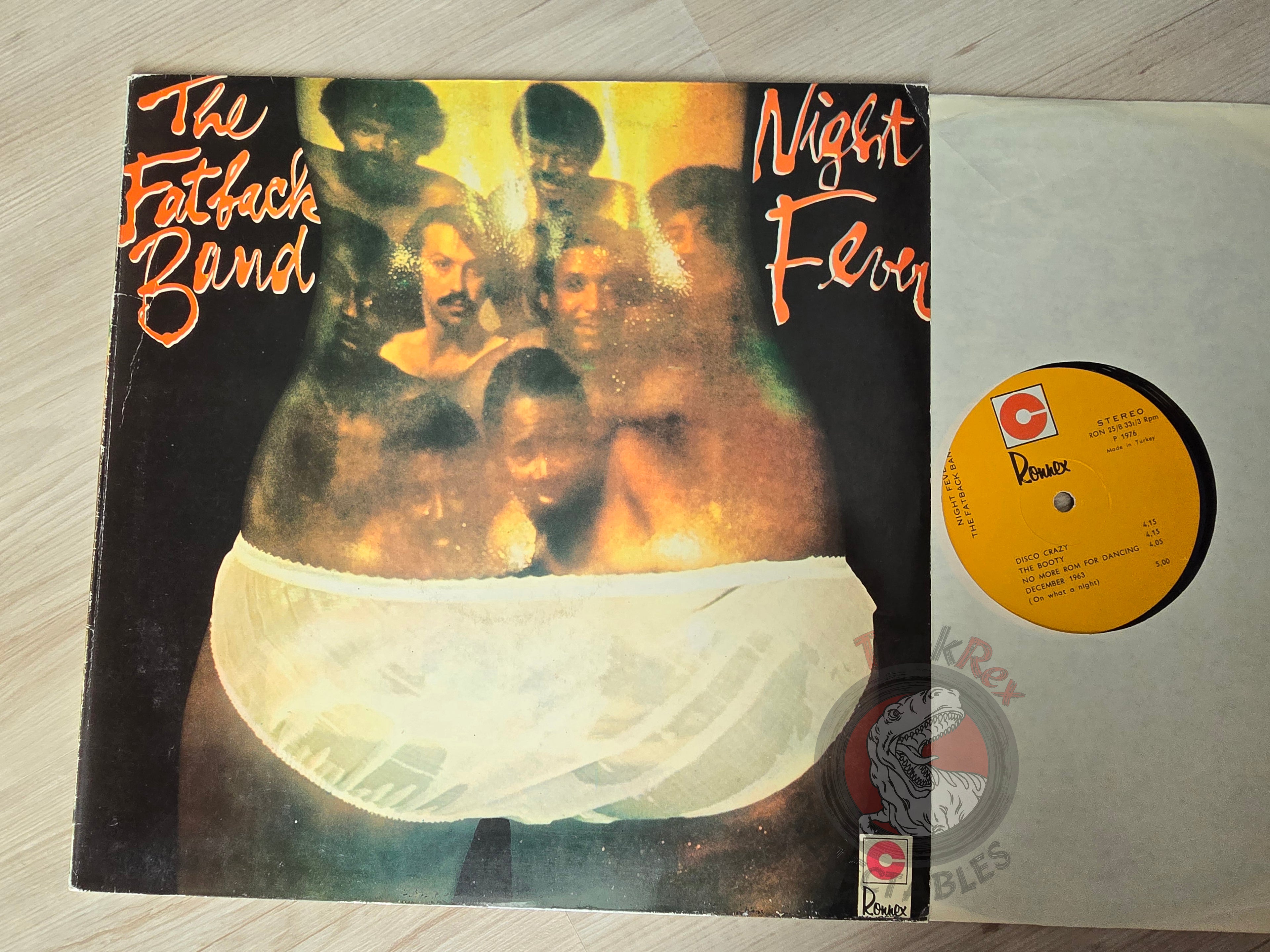 The Fatback Band – Night Fever Turkish Pressing Vinyl Turkey Edition