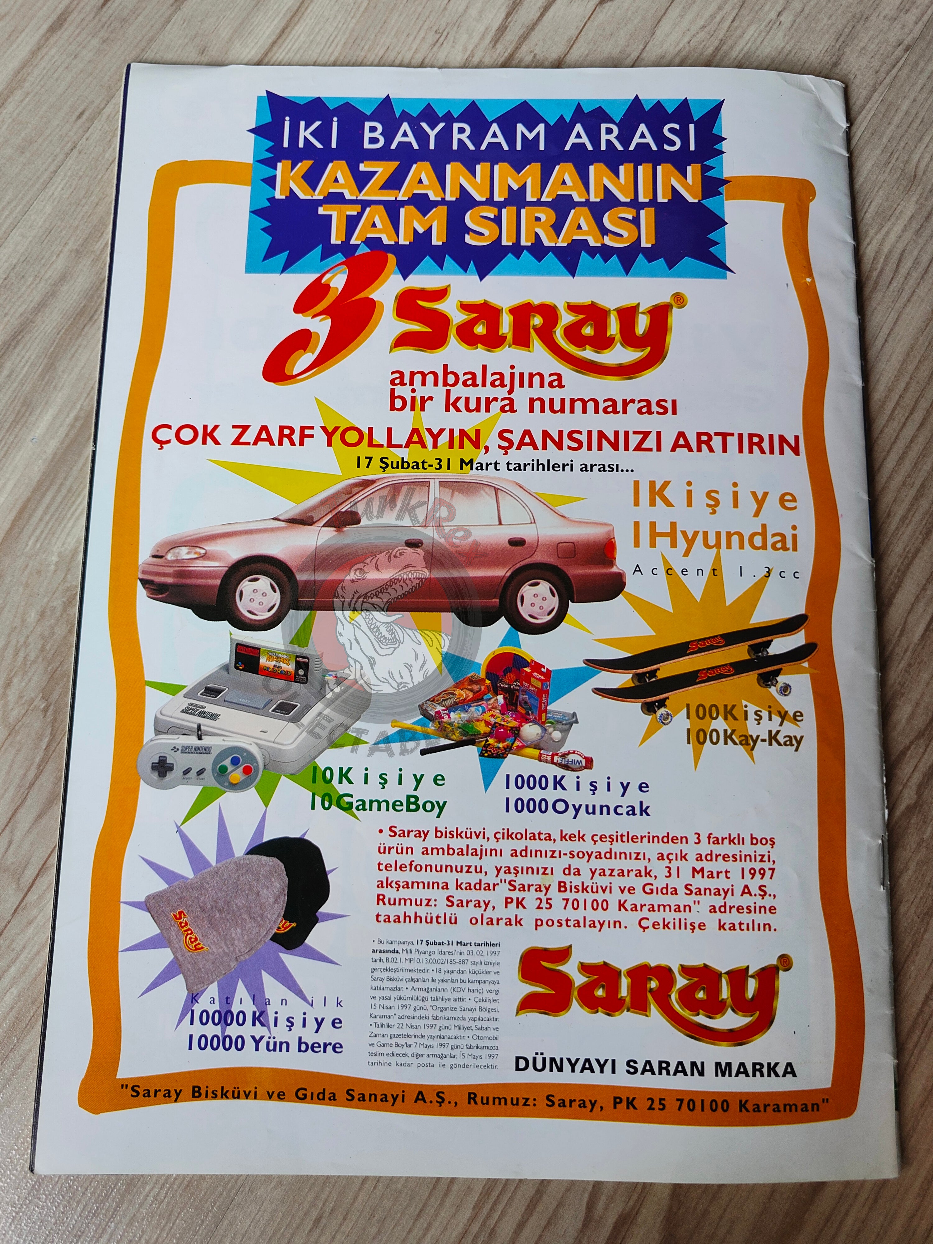 Casper the Friendly Ghost Magazine – Issue #19 1997 Turkish Comic Turkey