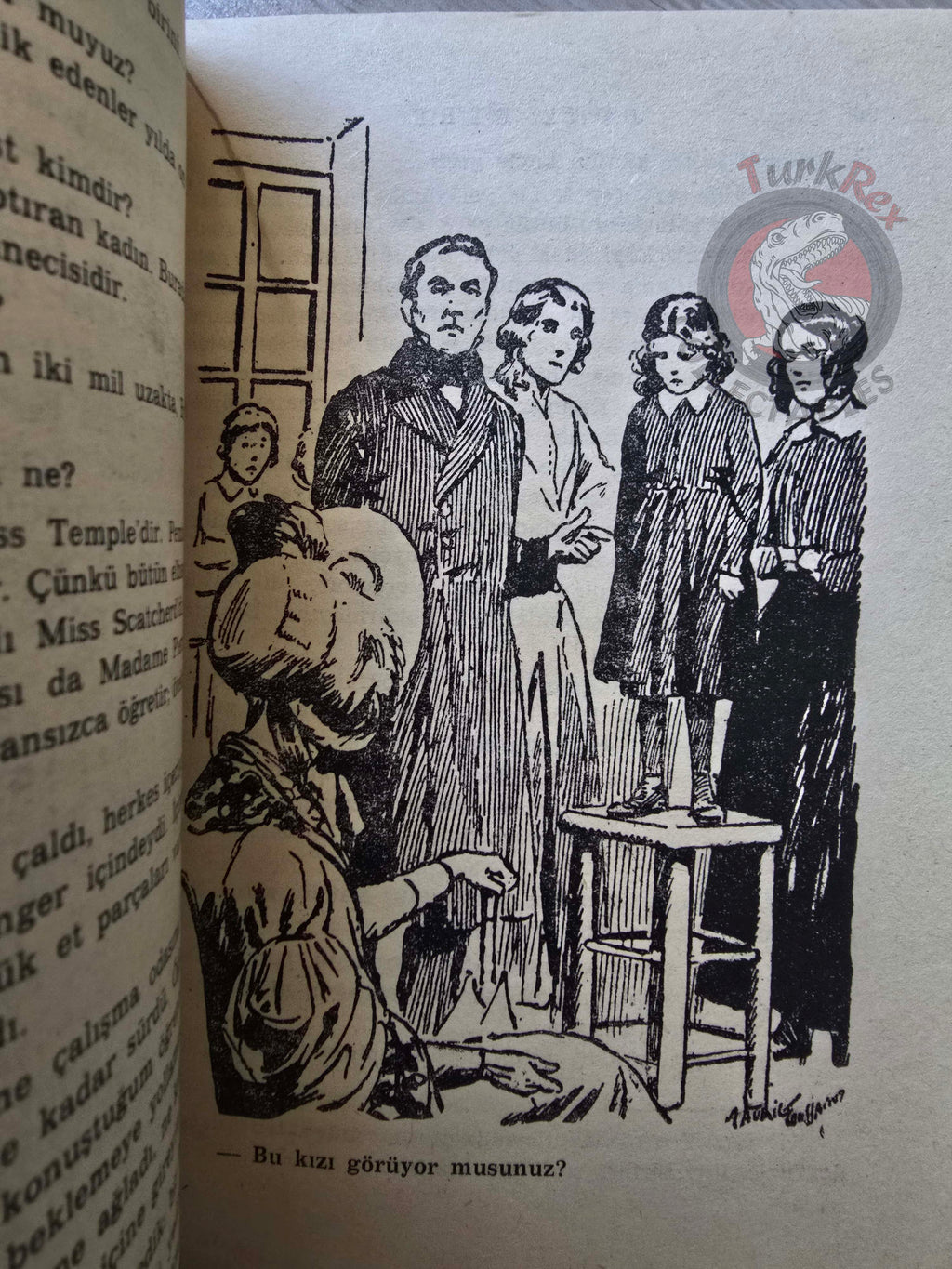 Charlotte Brontë – Jane Eyre 1972 Turkish Book Turkey Illustrated Maurice Toussaint