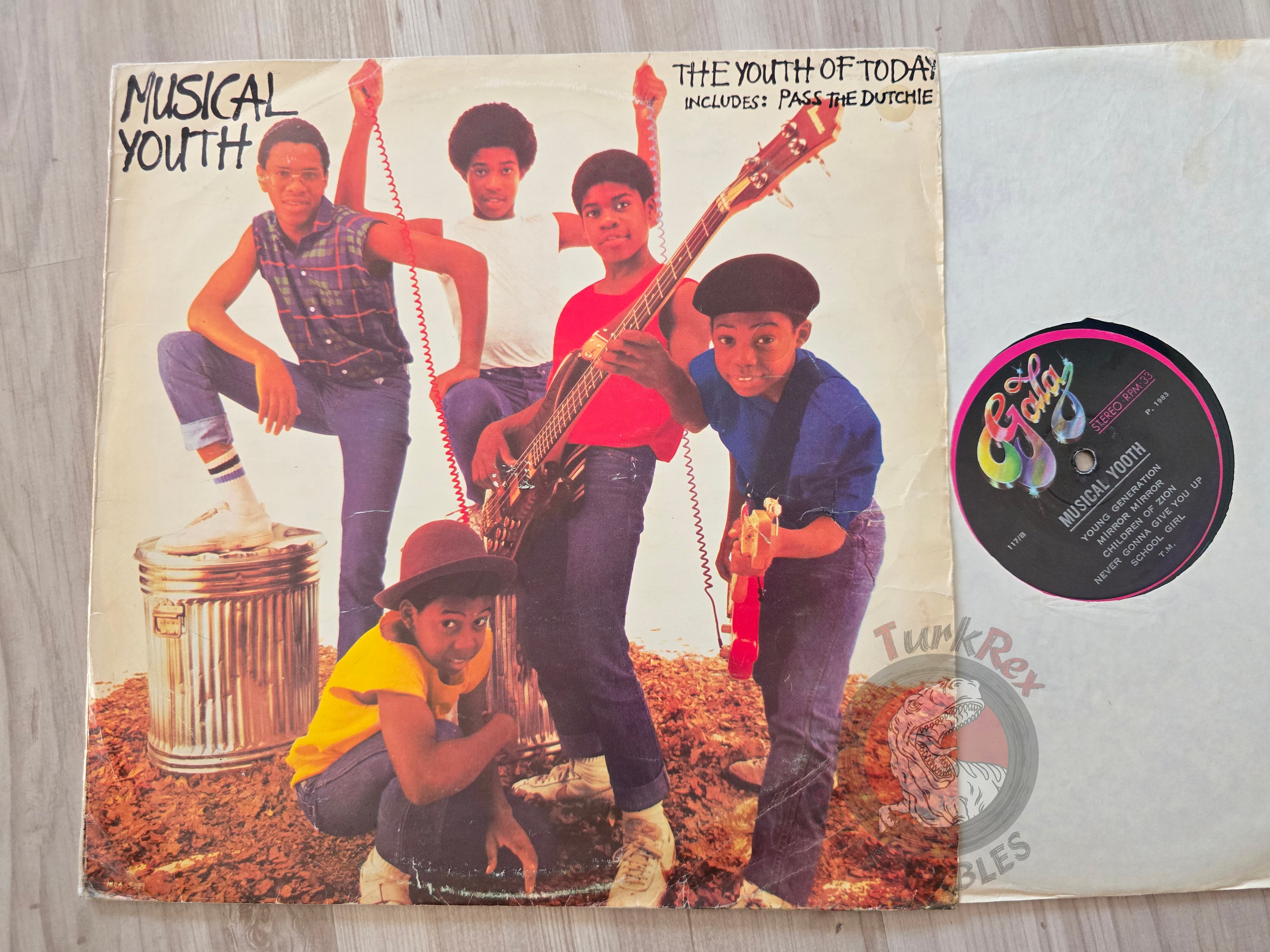 Musical Youth – The Youth Of Today Turkish Pressing Vinyl Turkey Edition
