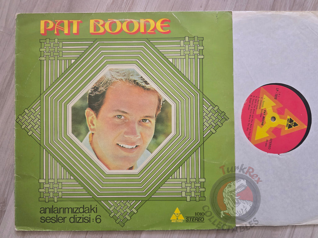Pat Boone – Anılarımızdaki Sesler Dizisi 6 Turkish Pressing Vinyl Turkey Edition