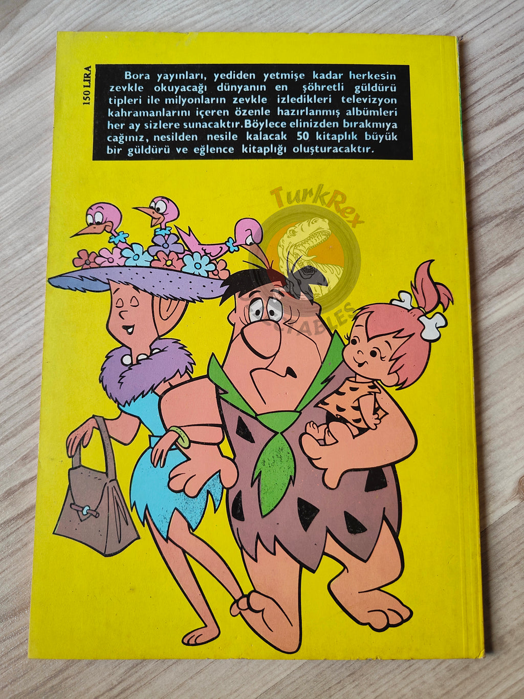 The Flintstones –  Altın Seri #27 80s Turkish Comic Turkey