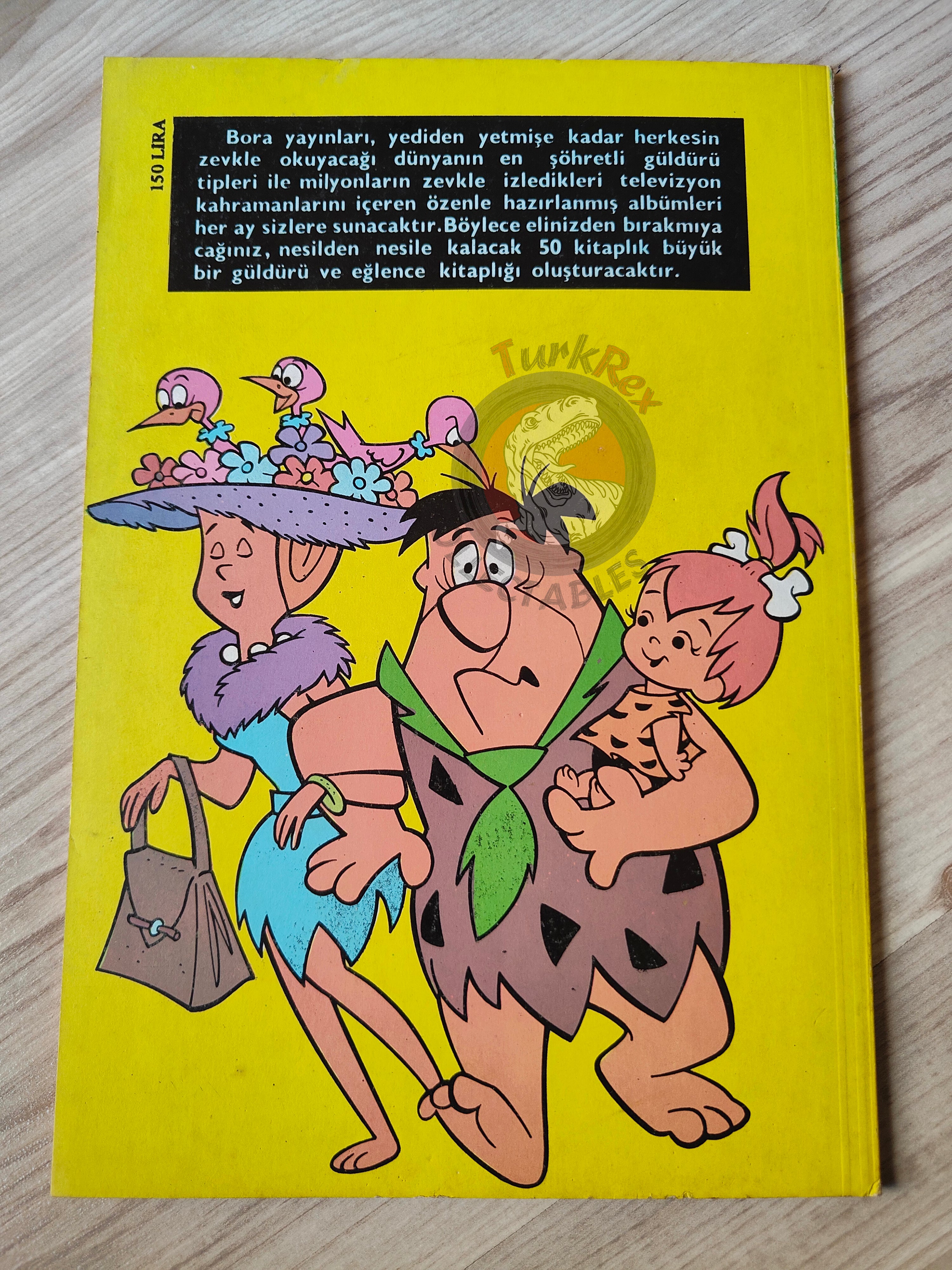 The Flintstones –  Altın Seri #27 80s Turkish Comic Turkey
