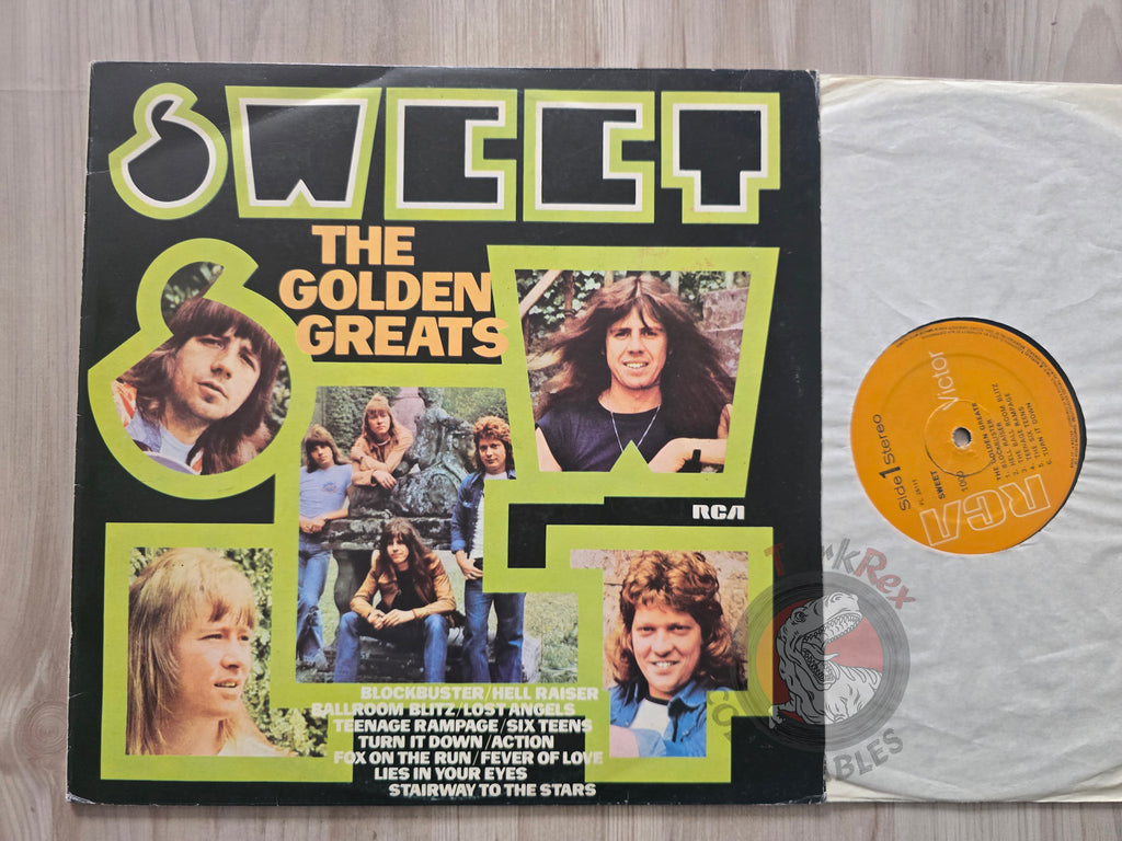 The Sweet – The Golden Greats Turkish Pressing Vinyl Turkey Edition