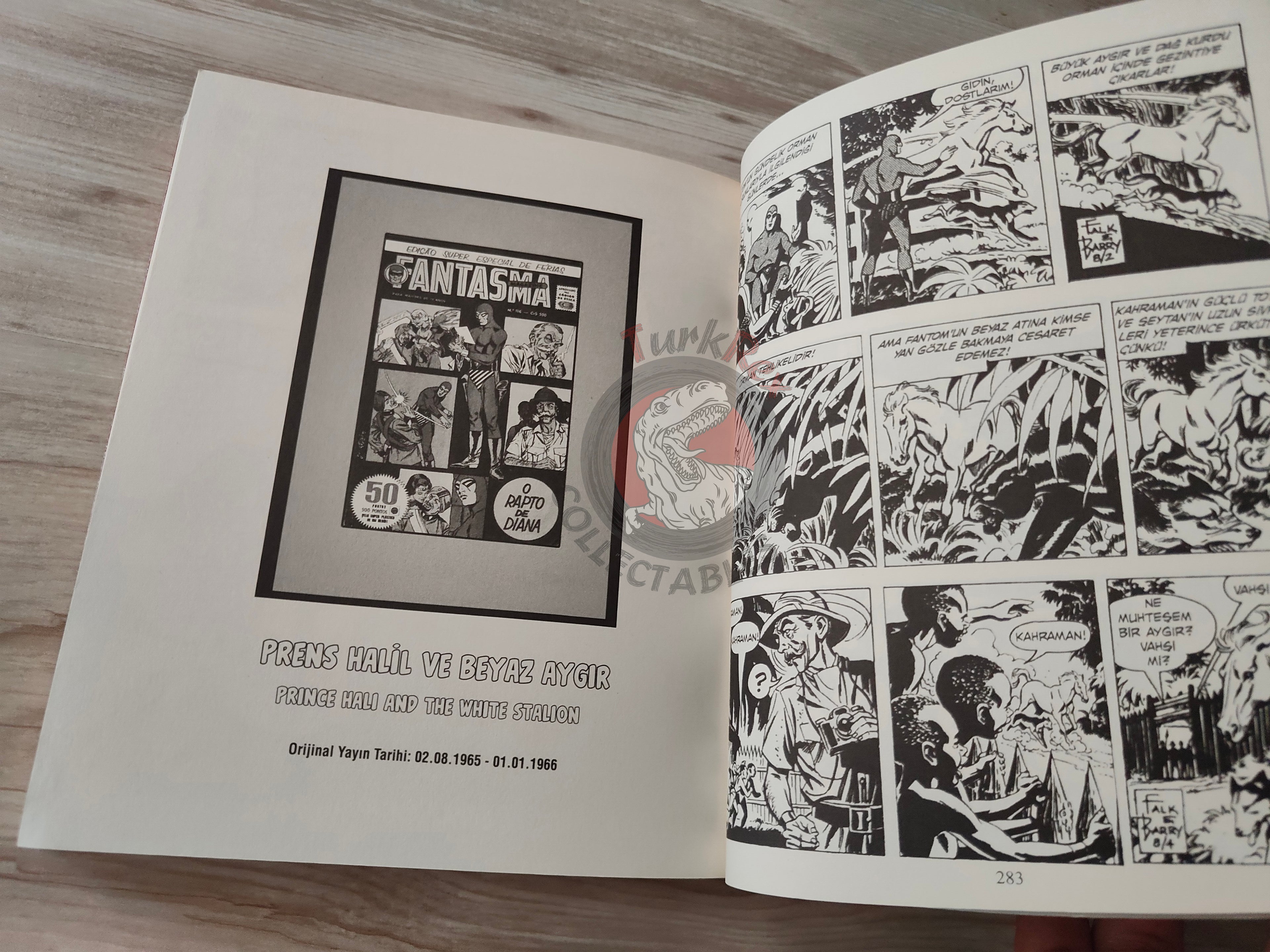 The Phantom #2 2013 The Mystery of the Island of Dogs Turkish Comic Turkey
