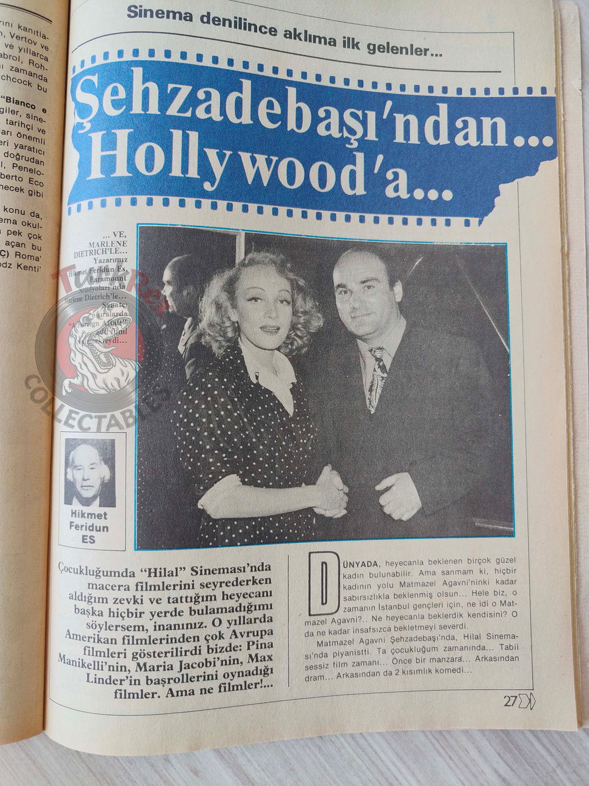 Yıllarboyu Tarih 1985 Marilyn Monroe Turkish History Mag Turkey Hagia Sophia Museum Marlene Dietrich