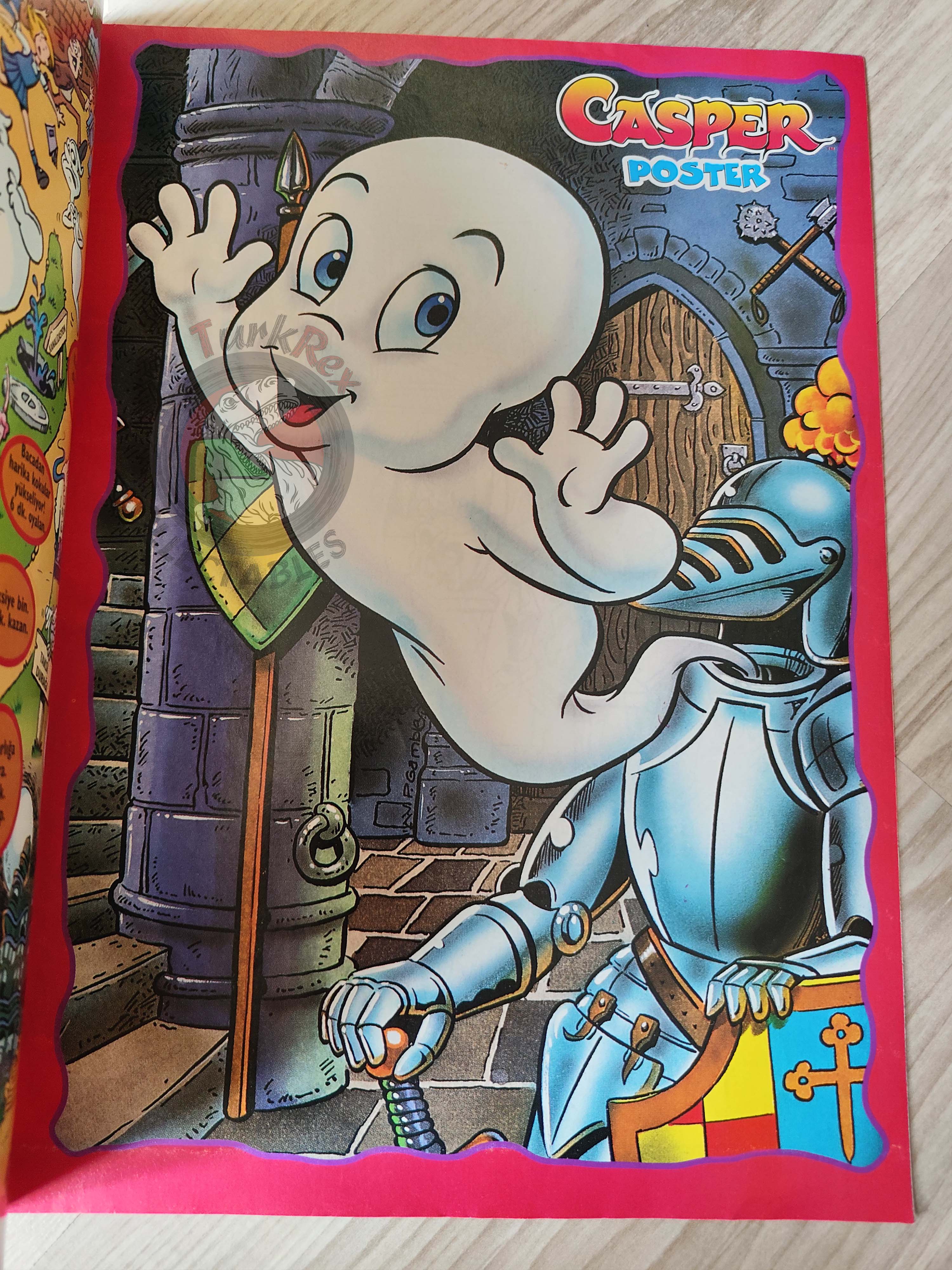 Casper the Friendly Ghost Magazine – Issue #27 1997 Turkish Comic Turkey