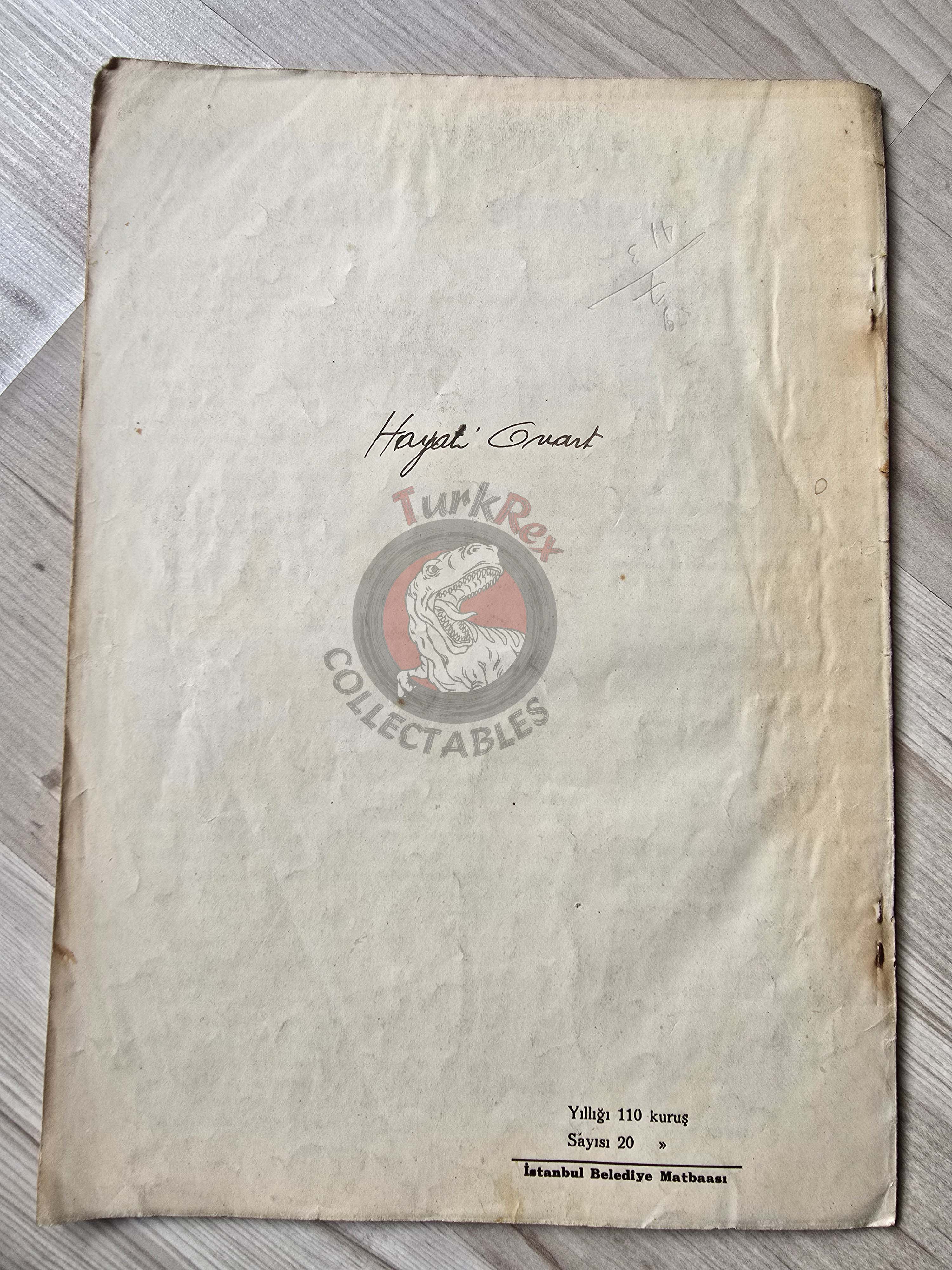 Second Anniversary of the Death of Mustafa Kemal Atatürk 1940 Turkish Mag Turkey