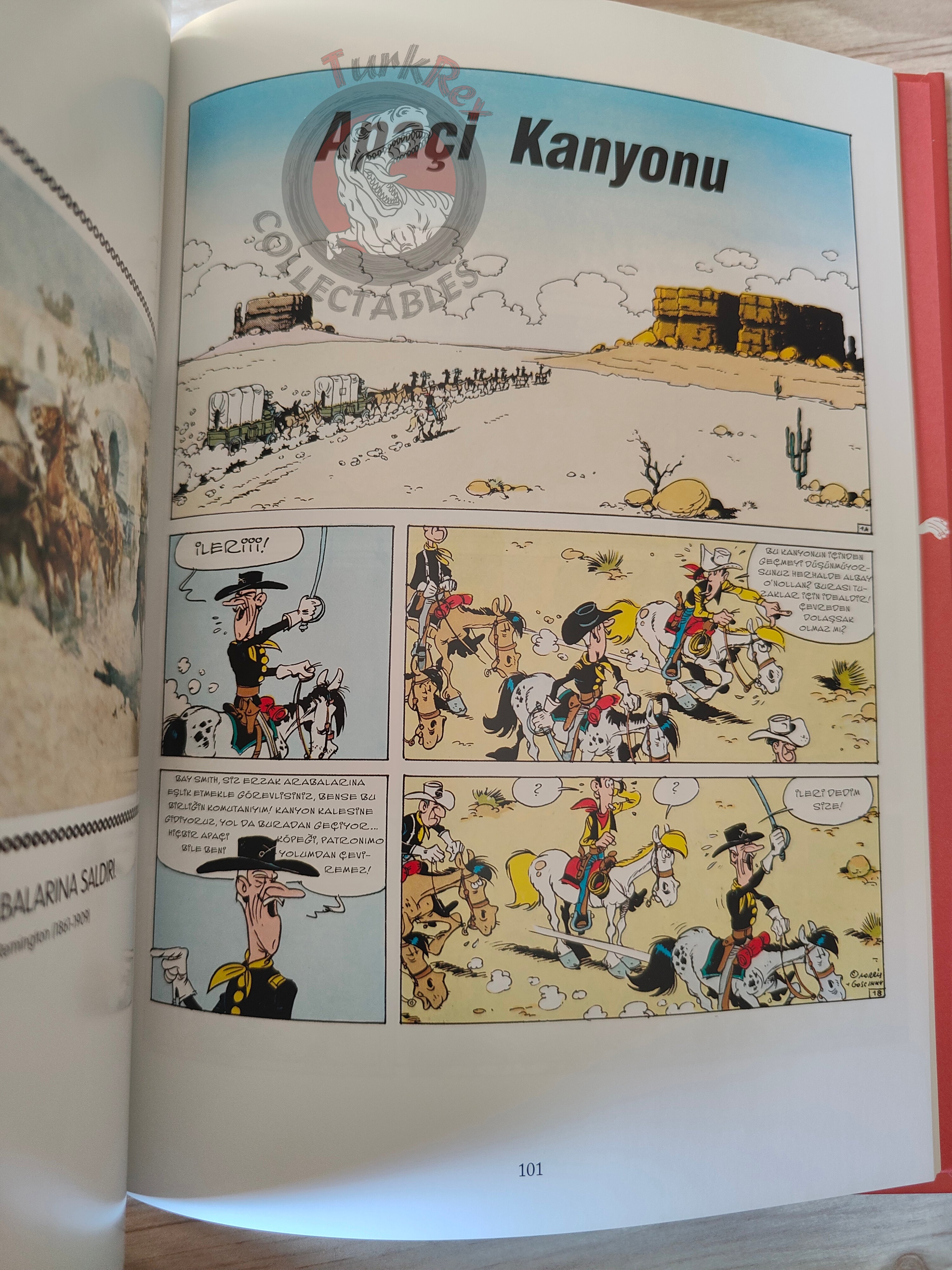 Lucky Luke – L'integrale #12 Turkish Comic Turkey Jesse James