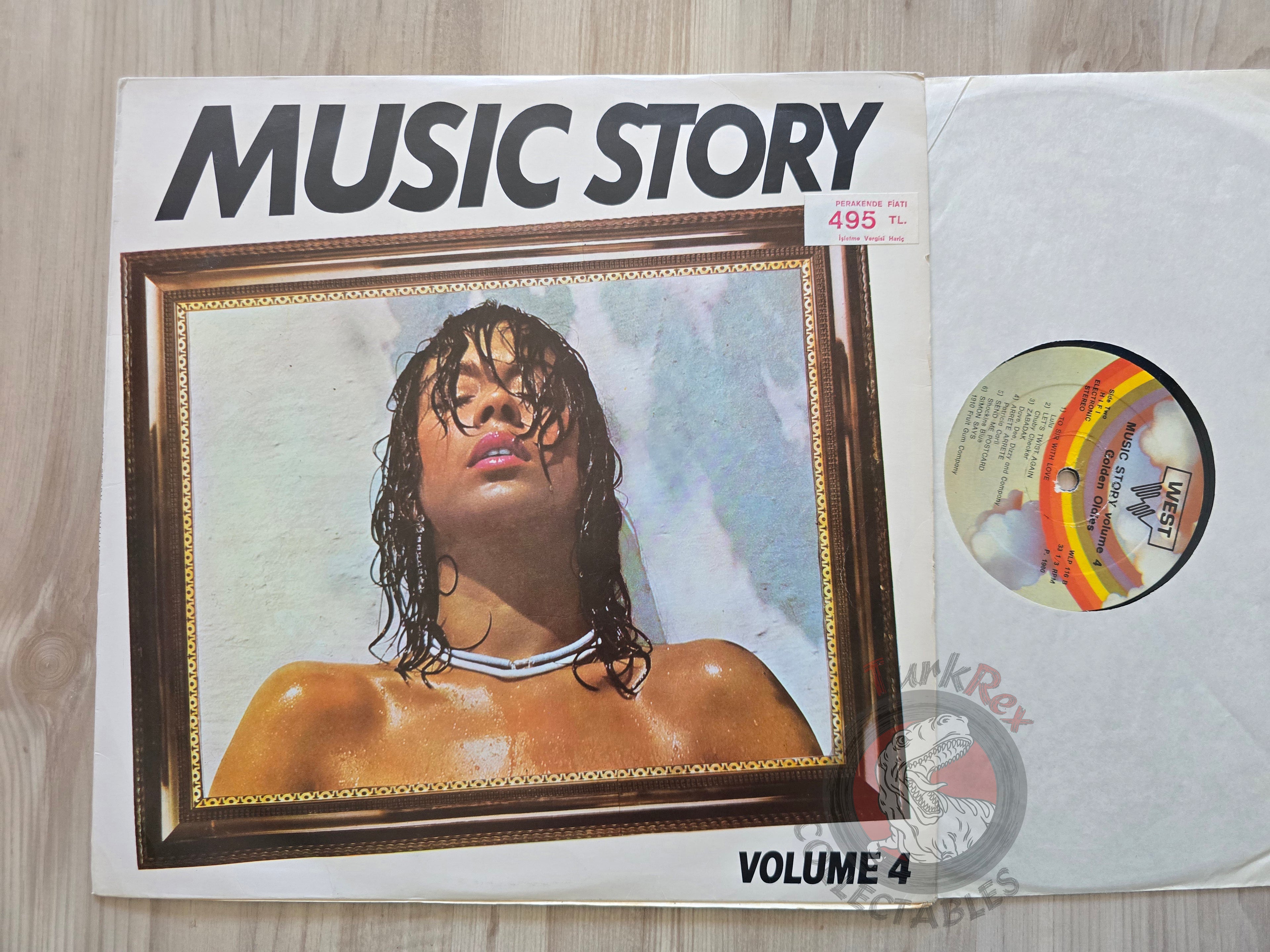 Various – Music Story 4 Turkish Pressing Vinyl Turkey Edition 2
