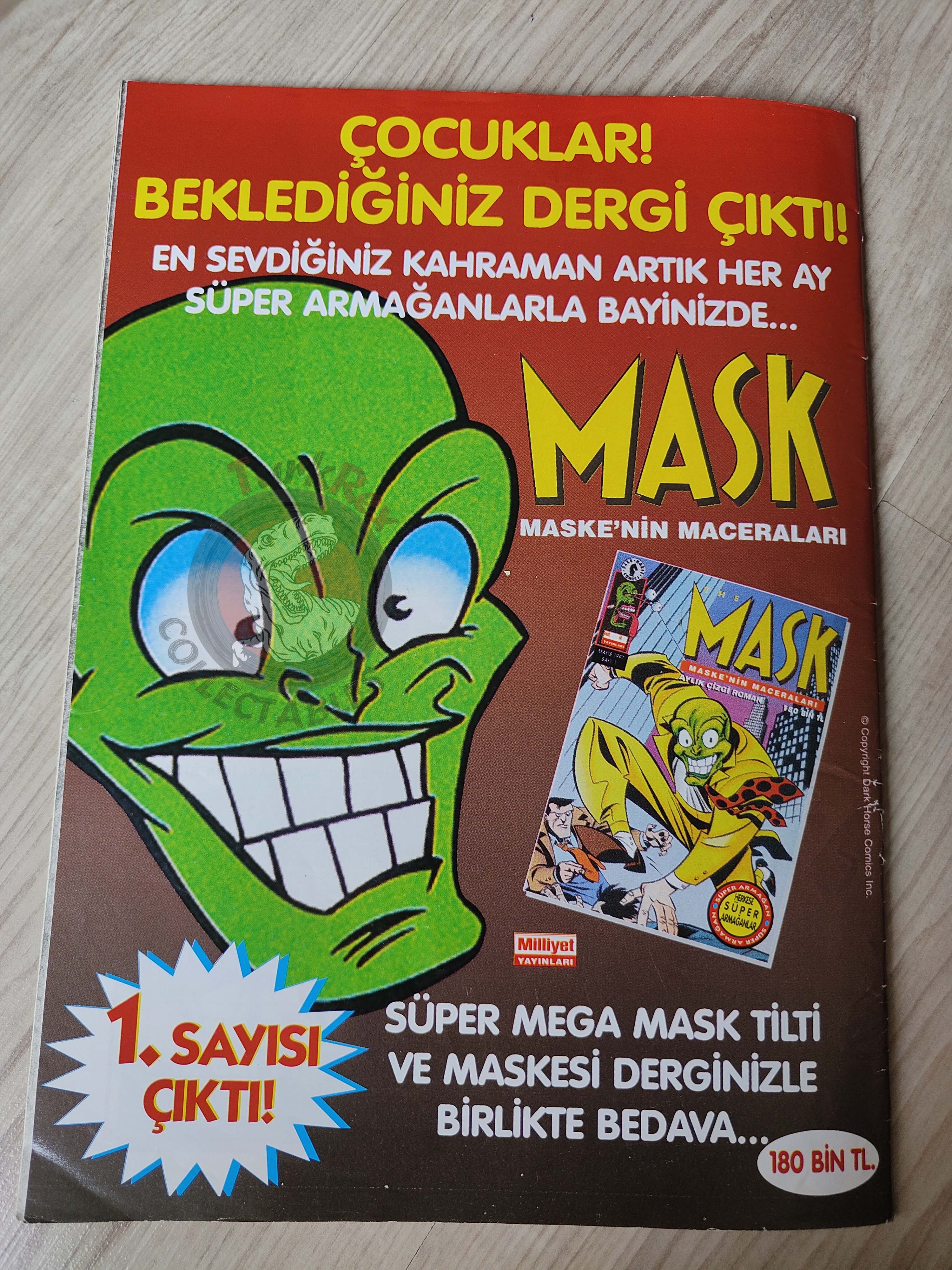Casper the Friendly Ghost Magazine – Issue #21 1997 Turkish Comic Turkey