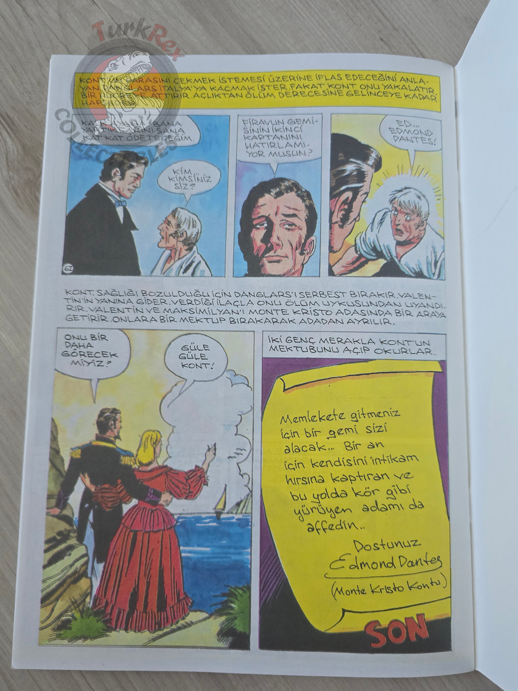 Alexandre Dumas - The Three Musketeers - The Count of Monte Cristo  Turkish Comic Turkey Classics Ilustrated