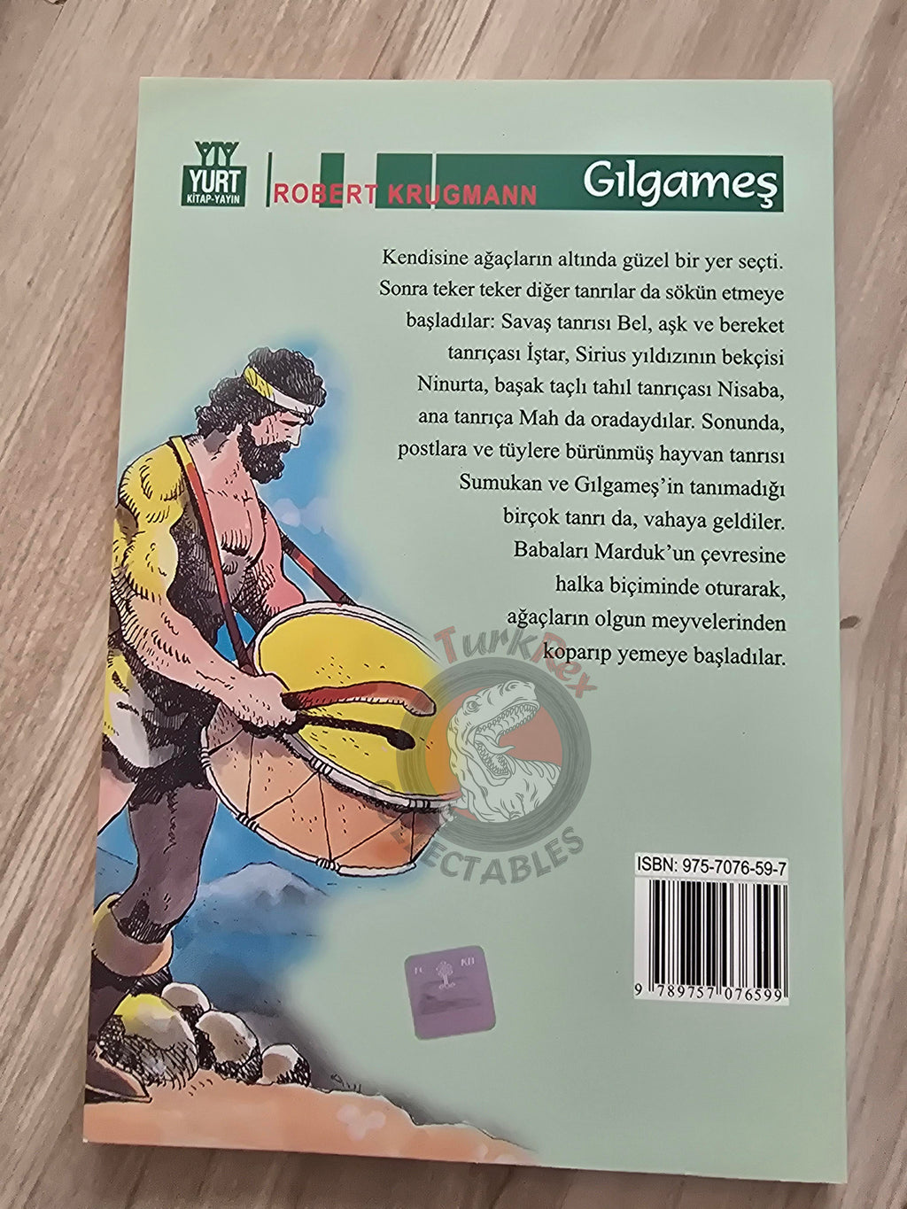 Gilgamesh – Robert Krugmann 2003 Turkish Book Turkey Illustrated by Turkish Artist