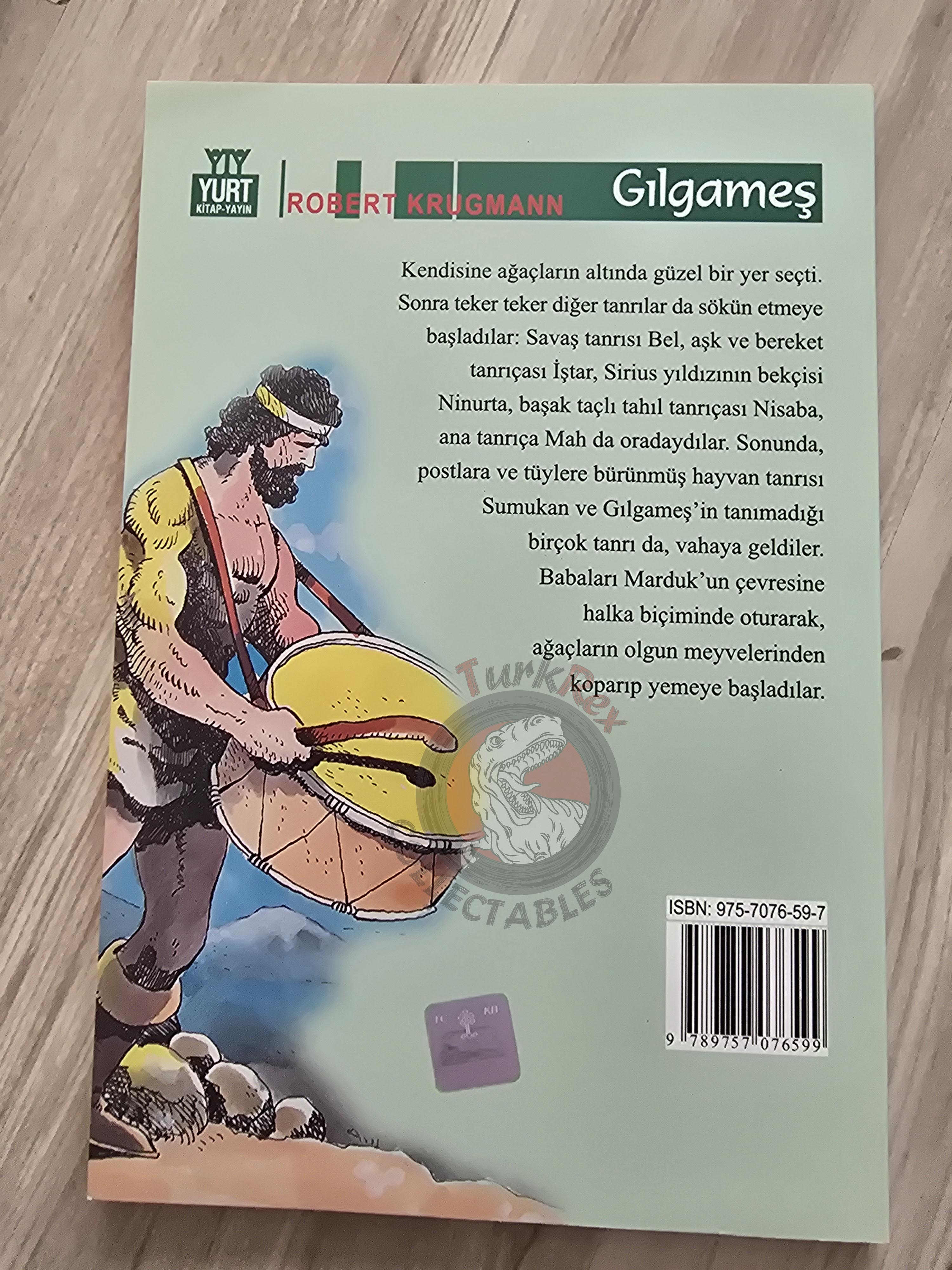 Gilgamesh – Robert Krugmann 2003 Turkish Book Turkey Illustrated by Turkish Artist