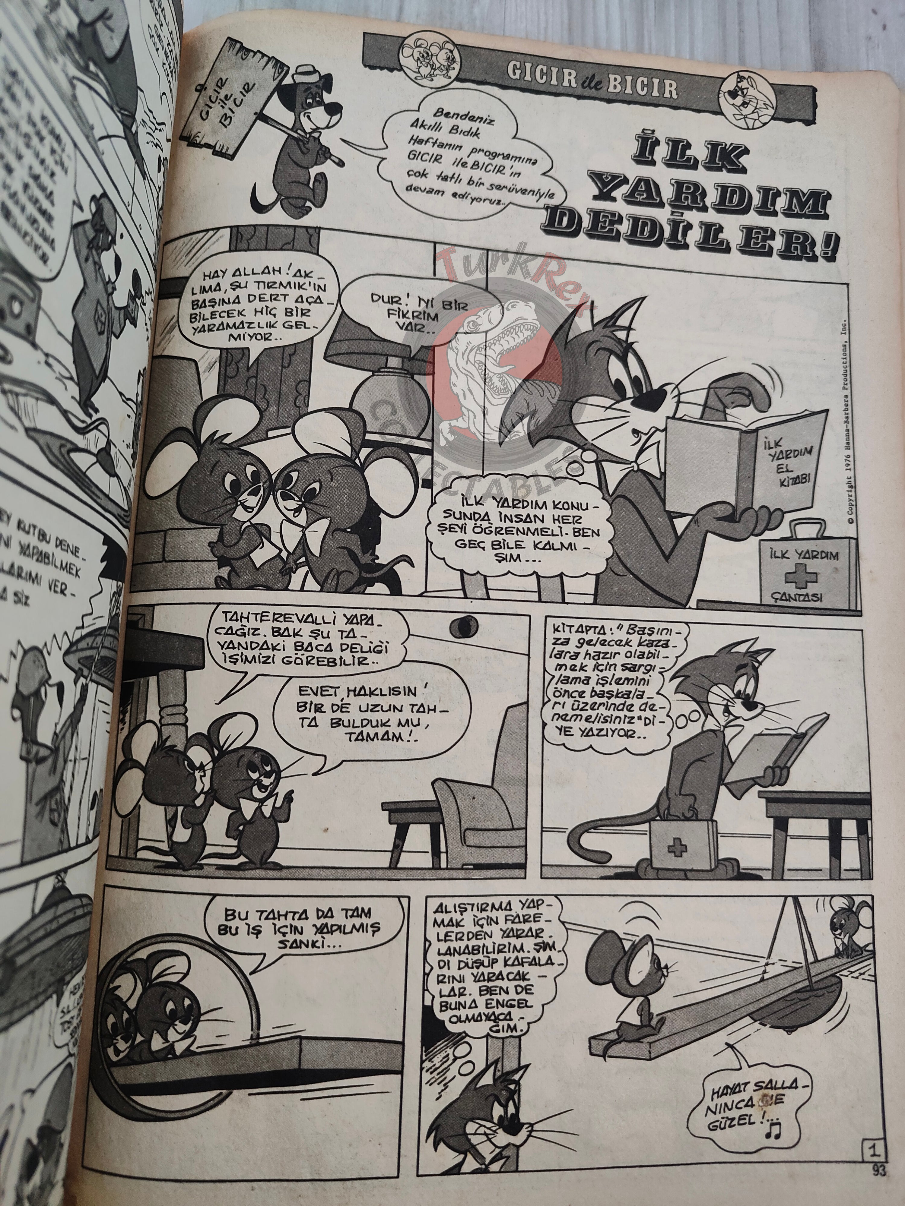 Bonanza – Volume 1 70s Turkish Comic Turkey Huckleberry Hound