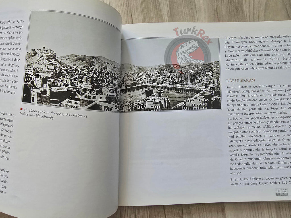 Hejaz Album: The Holy Lands in Photographs Turkish Book Turkey Mecca Kaaba