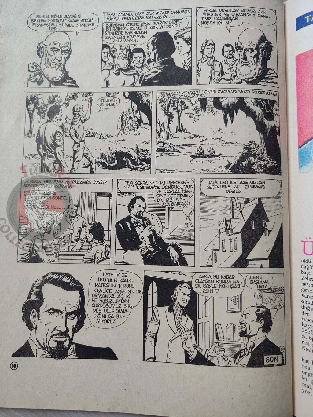 Milliyet Çocuk #48 1979 Turkish Comic Turkey Joyas Literarias Juveniles #151 H. Rider Haggard
