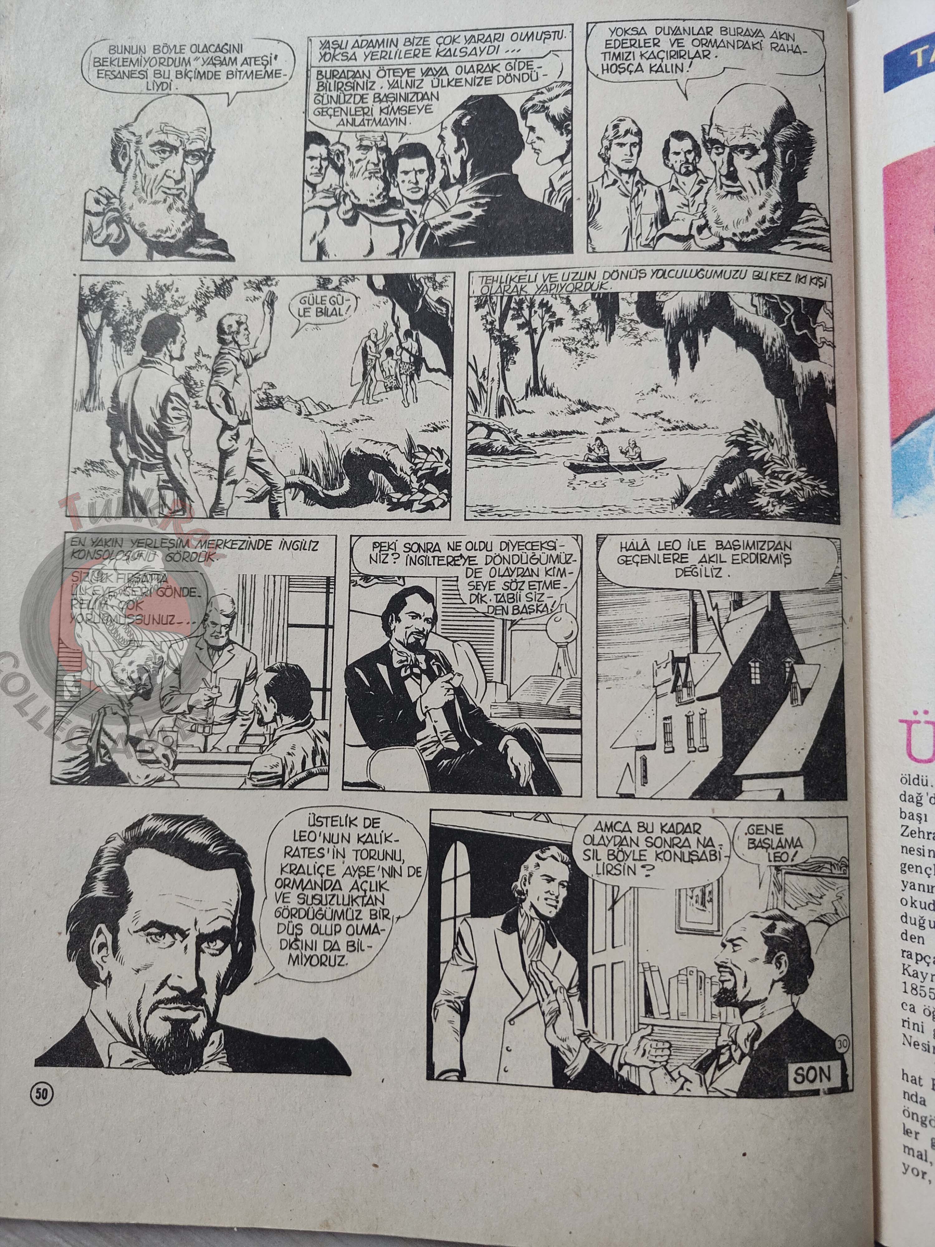 Milliyet Çocuk #48 1979 Turkish Comic Turkey Joyas Literarias Juveniles #151 H. Rider Haggard
