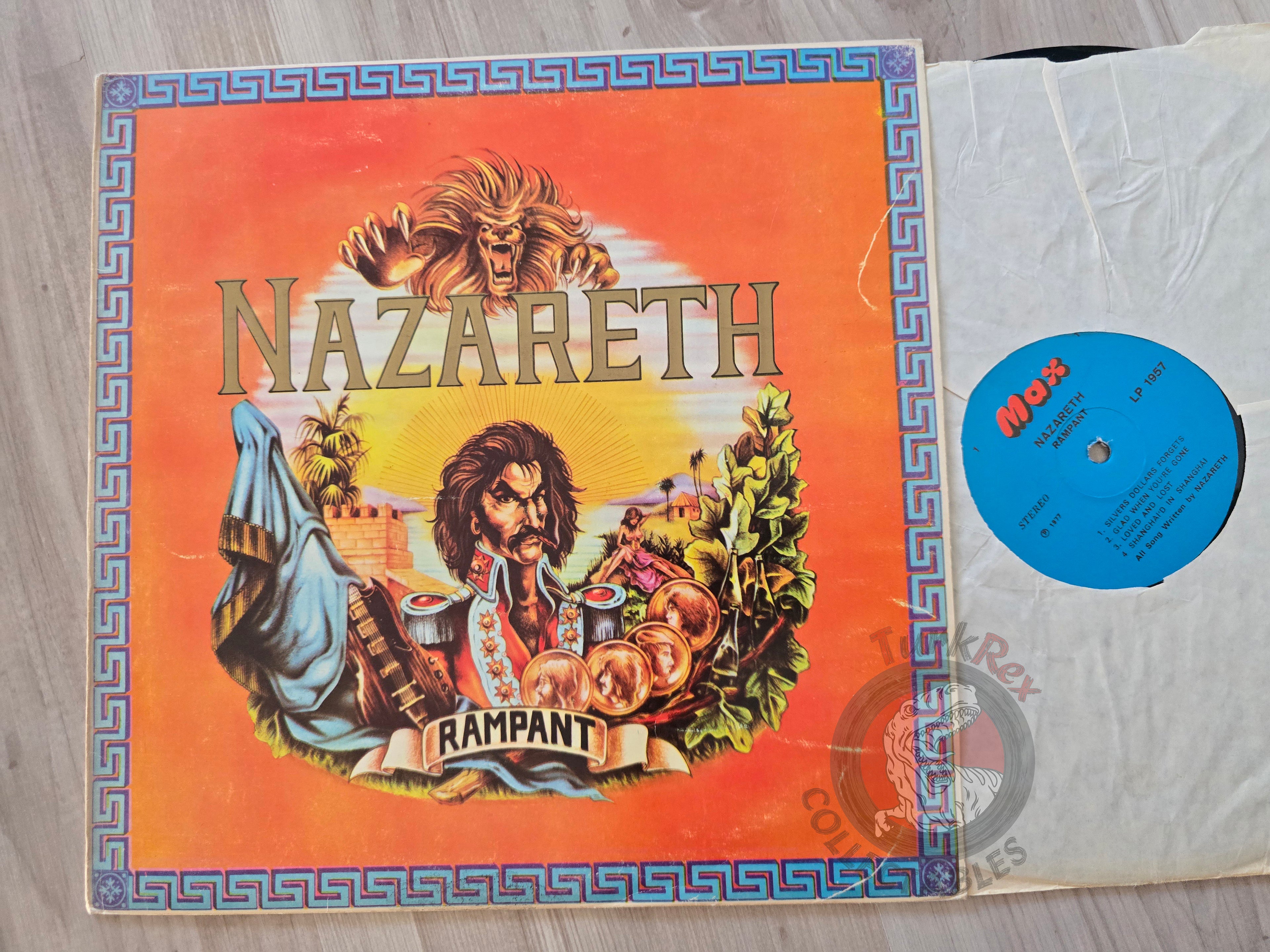 Nazareth – Rampant Turkish Pressing Vinyl Turkey Edition