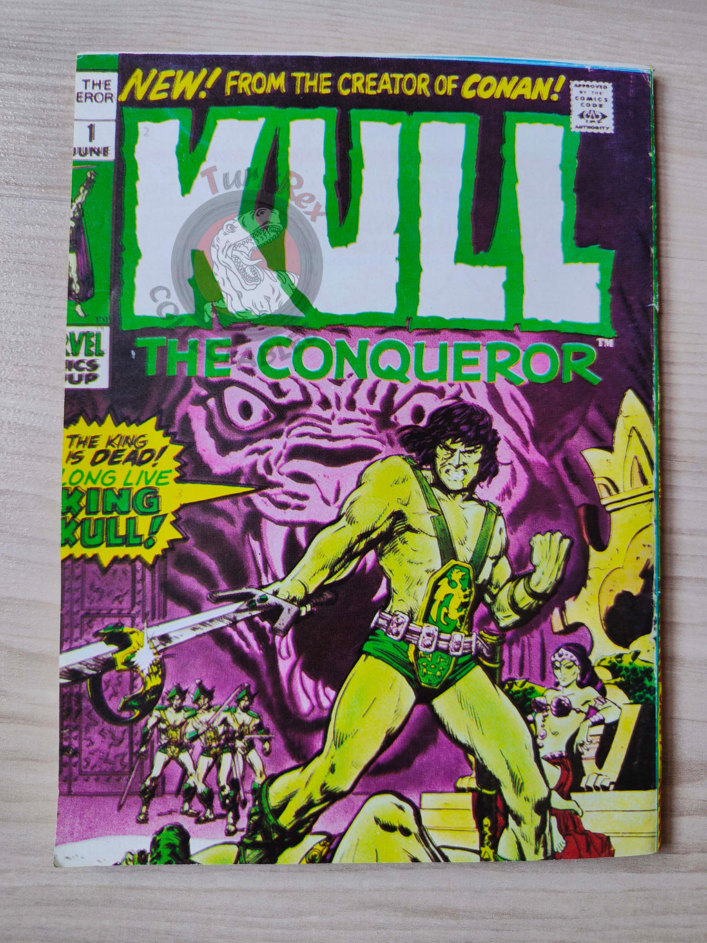 Conan ve Barbarlar #4 1994 Red Sonja & King Kull Turkish Comic Turkey