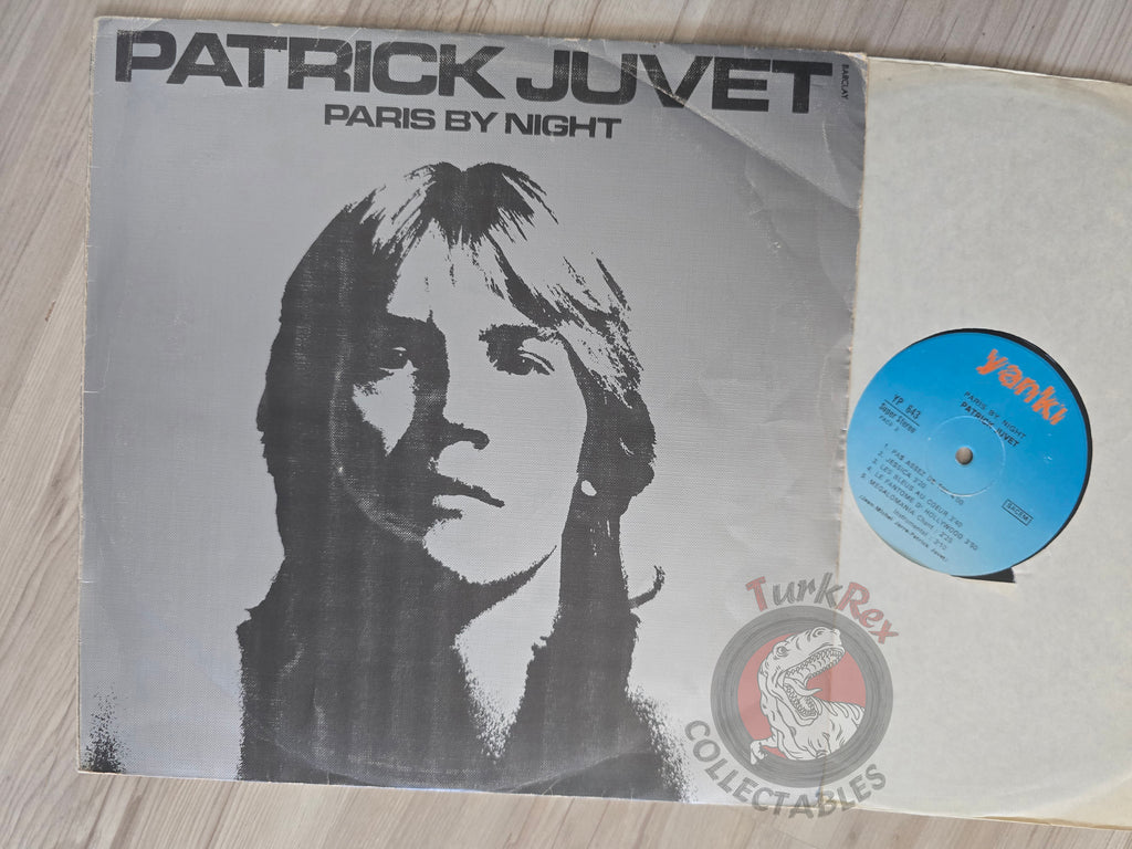 Patrick Juvet – Paris By Night Turkish Pressing Vinyl Turkey Edition