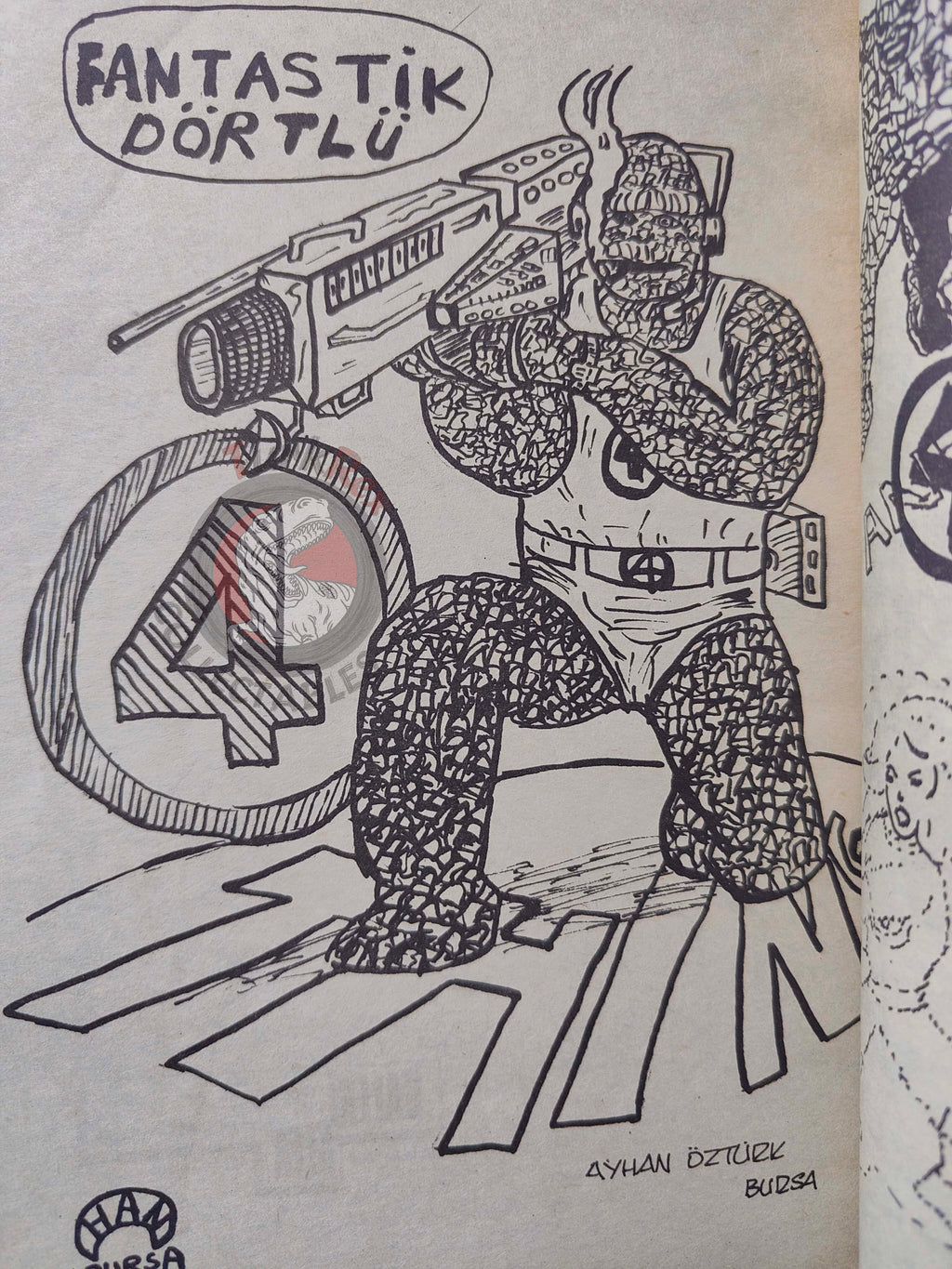 Fantastic Four #10 1988 Turkish Comic Turkey #221 #222 #223 #224