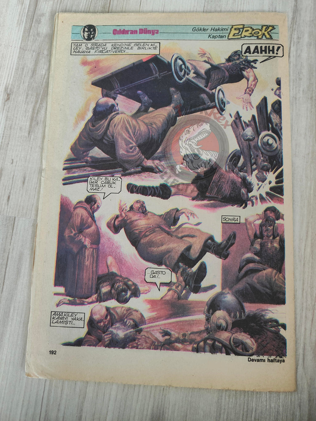 Asterix – Asterix at the Olympic Games early 90s Turkish Edition Comic Turkey