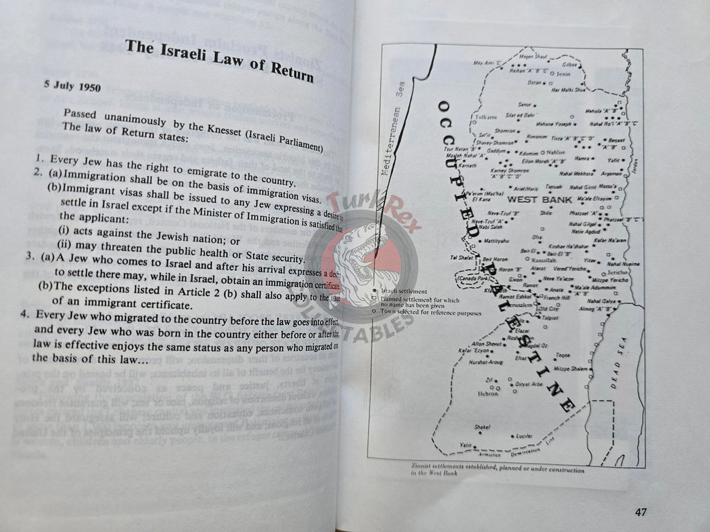 R. Halloum – Palestine Through Documents English Book Turkey with maps