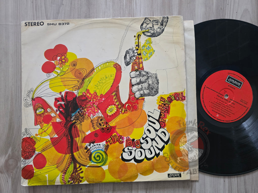 Willie Mitchell – Solid Soul (The Big Soul Sound) Turkish Pressing Vinyl Turkey Edition