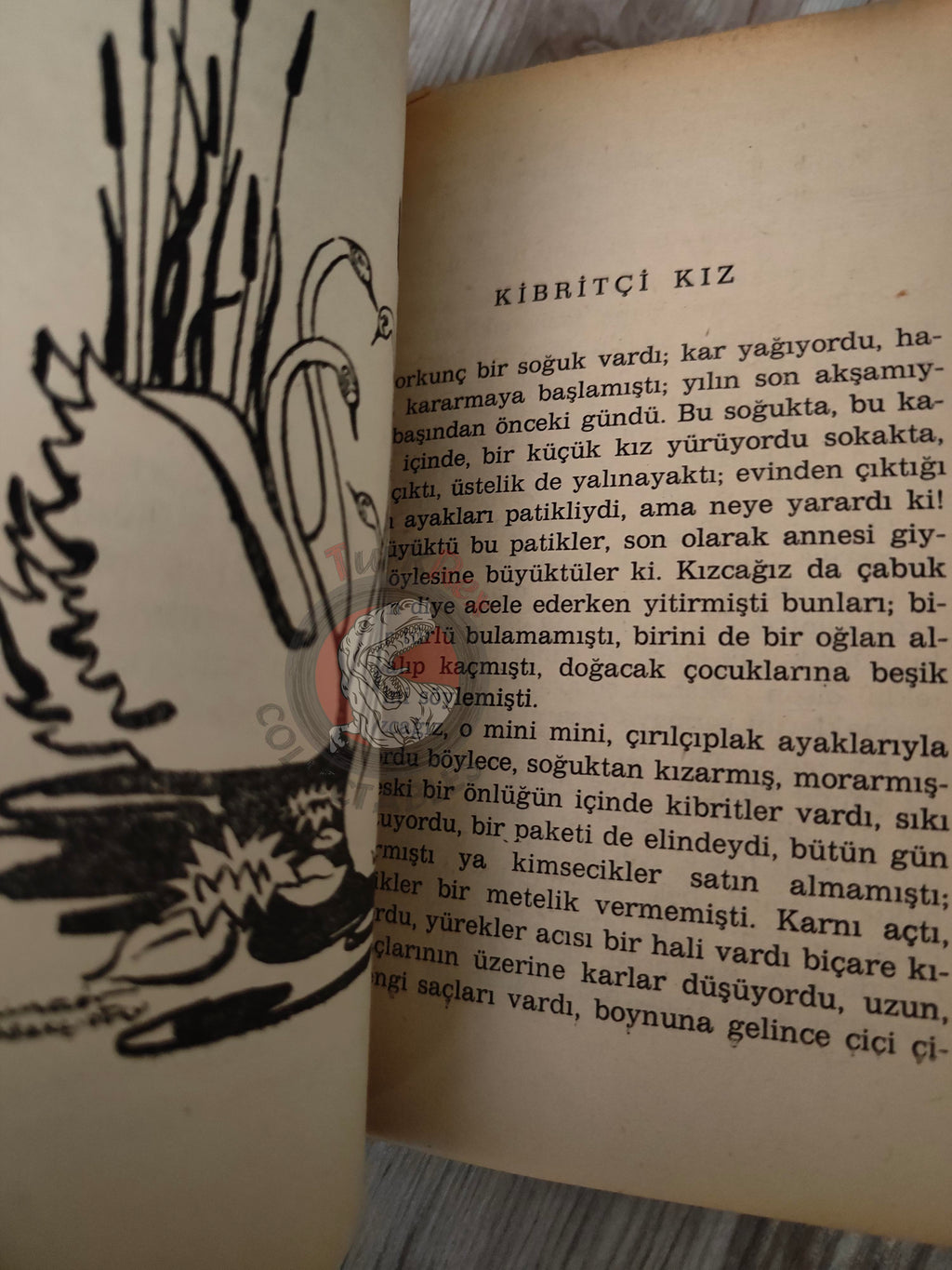 Hans Christian Andersen – The Snow Queen 1973 Turkish Book Turkey Illustrated