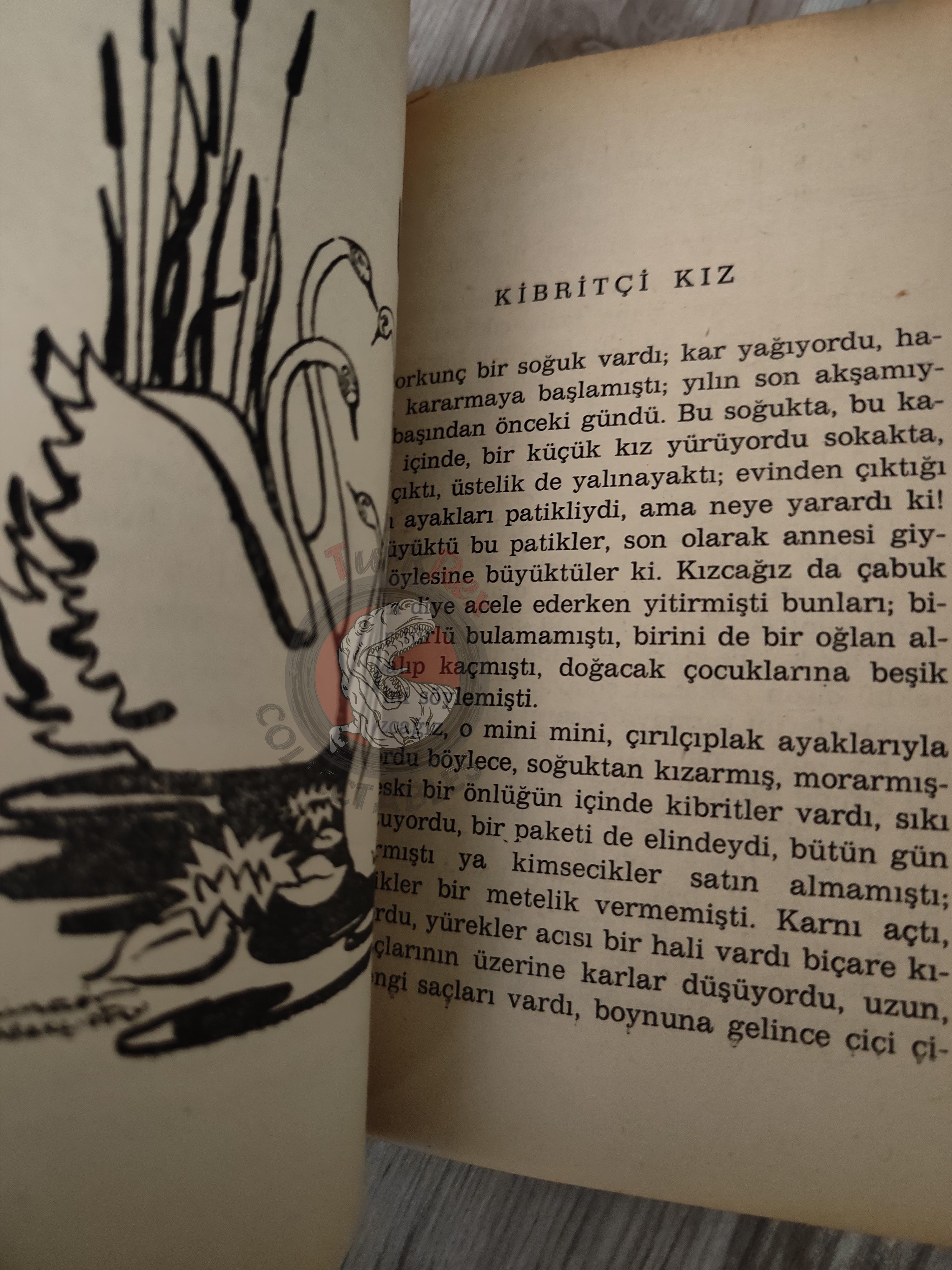 Hans Christian Andersen – The Snow Queen 1973 Turkish Book Turkey Illustrated