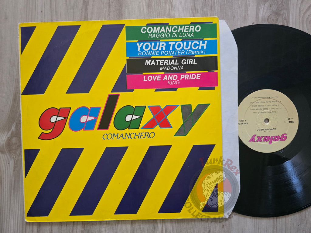 Various – Galaxy Comanchero Turkish Pressing Vinyl Turkey Edition Madonna