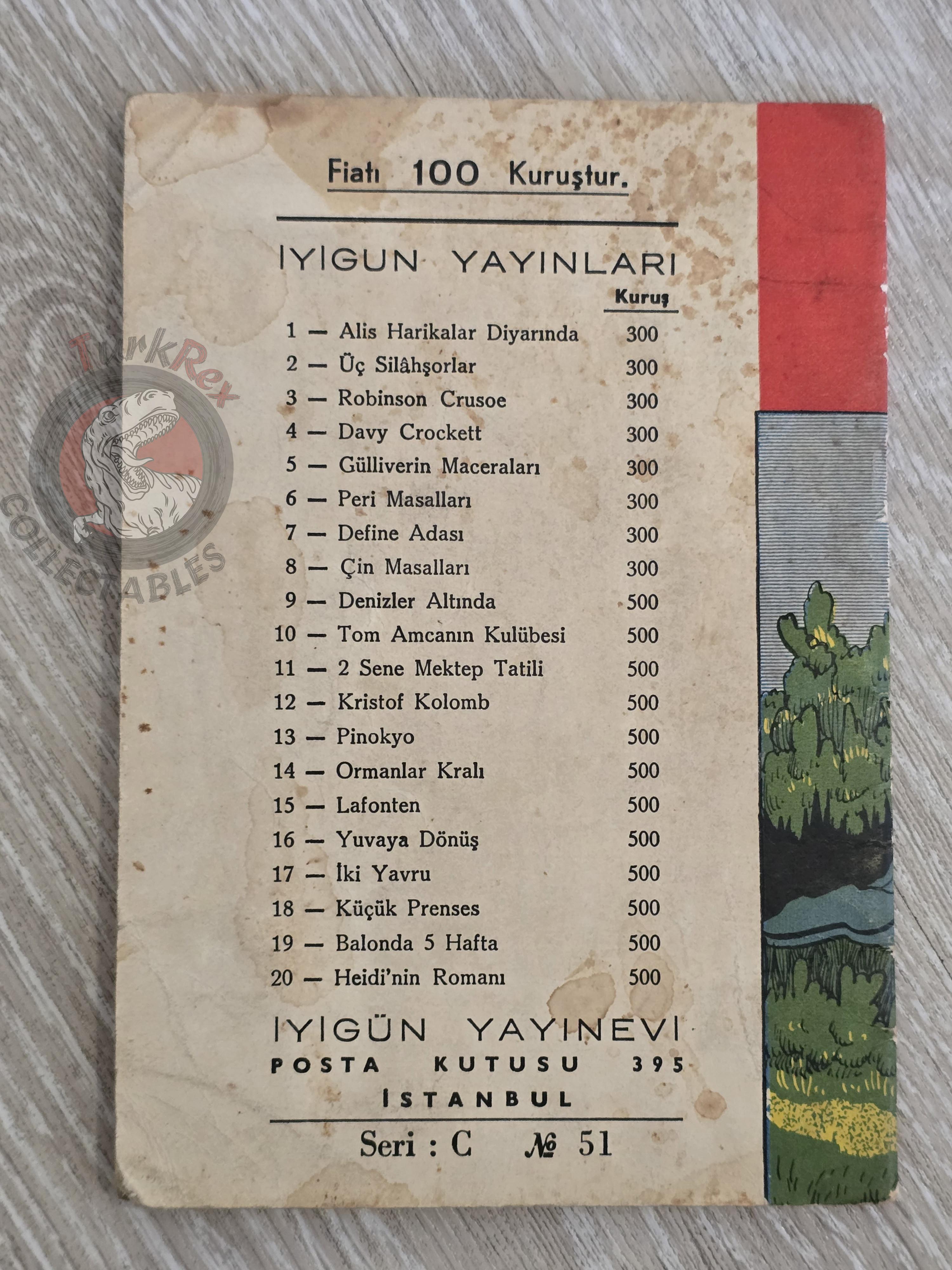 Grimm Brothers – Brother and Sister 1961 Turkish Book Turkey Illustrated