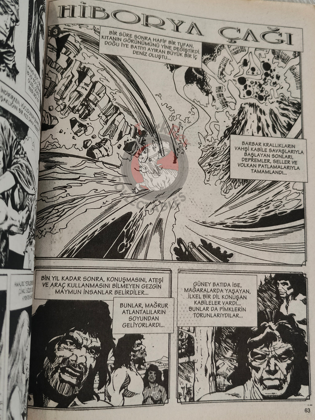 Conan #12 The Savage Sword of Conan #20 #21 Turkish Comic Turkey