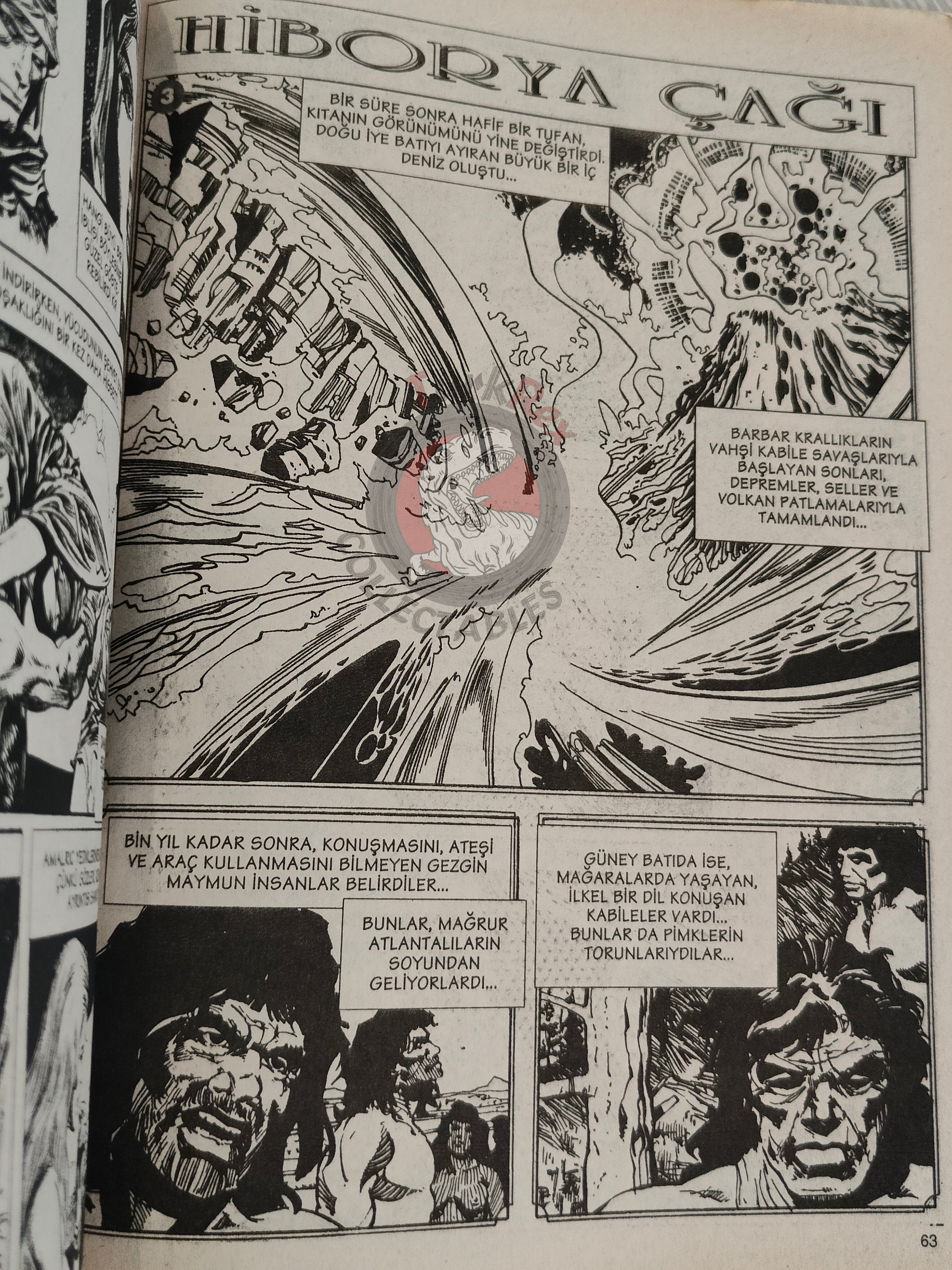 Conan #12 The Savage Sword of Conan #20 #21 Turkish Comic Turkey