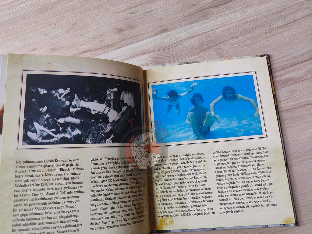 Nirvana Biography Book 2007 HC 1st by Turkish Writer Book Turkey