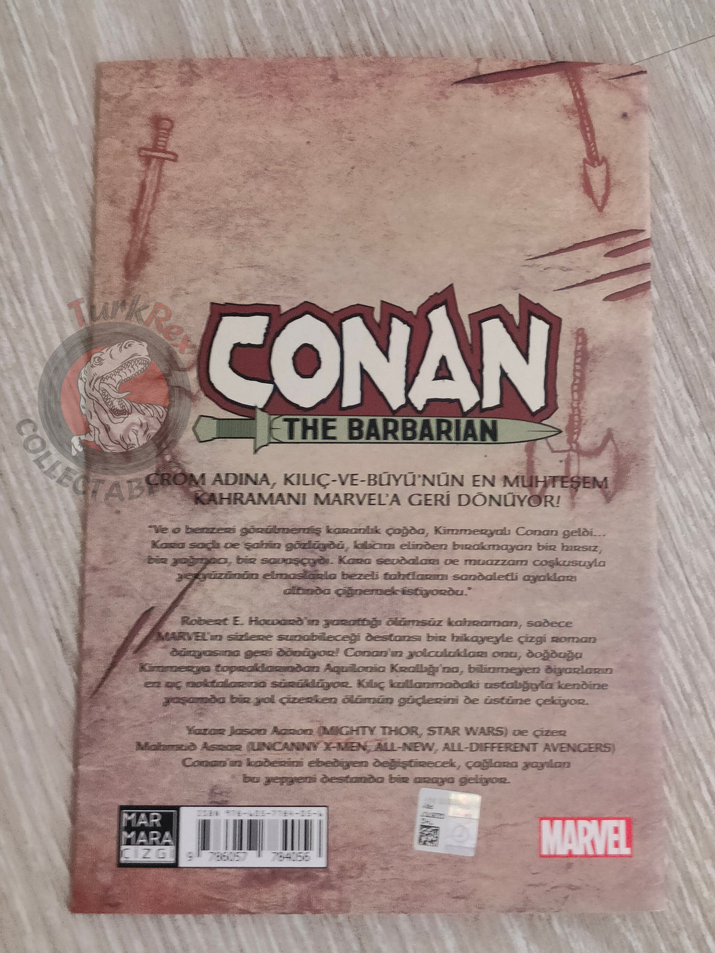 Conan The Barbarian #1 Turkish Comic Turkey