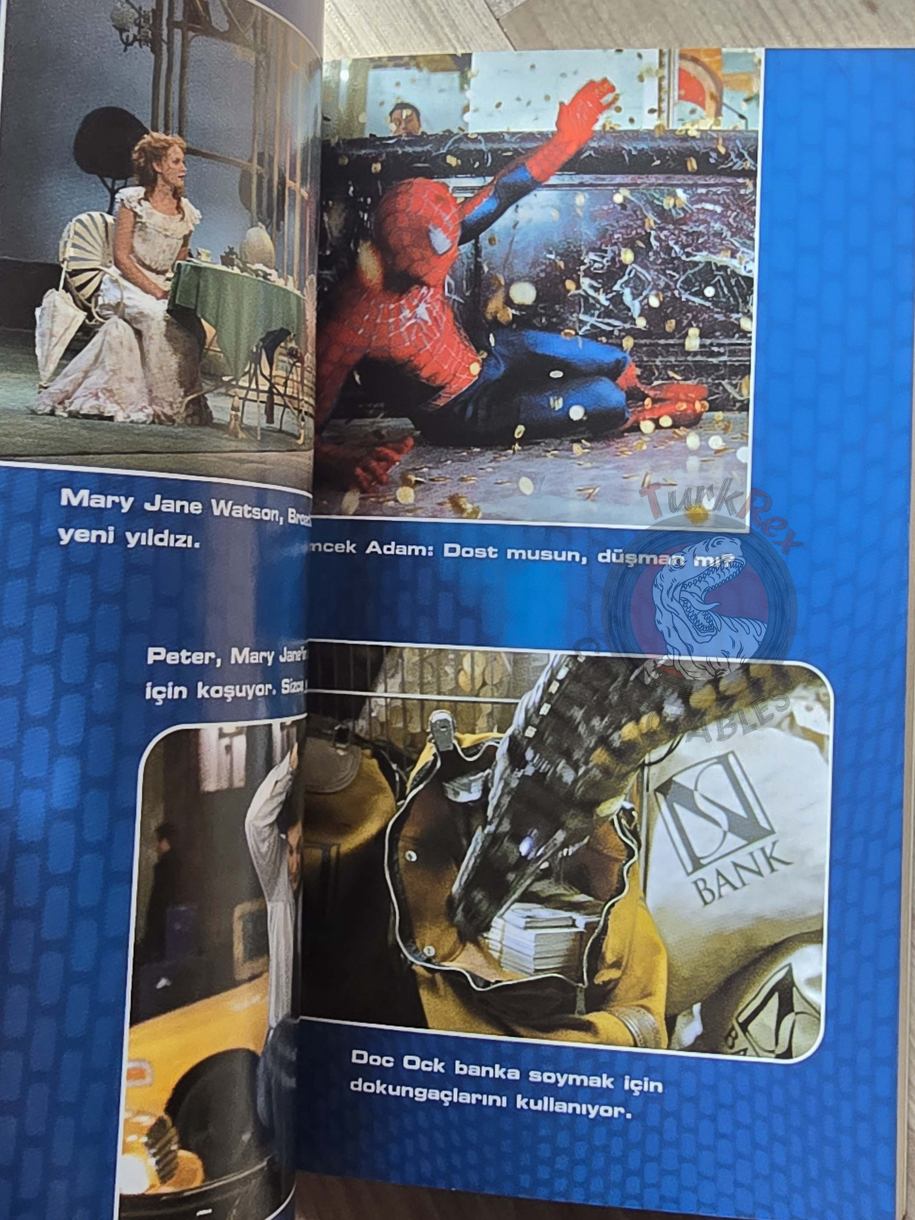 Spider-Man 2: The Movie Daily Bugle Stories 2004 1st Turkish Book Turkey