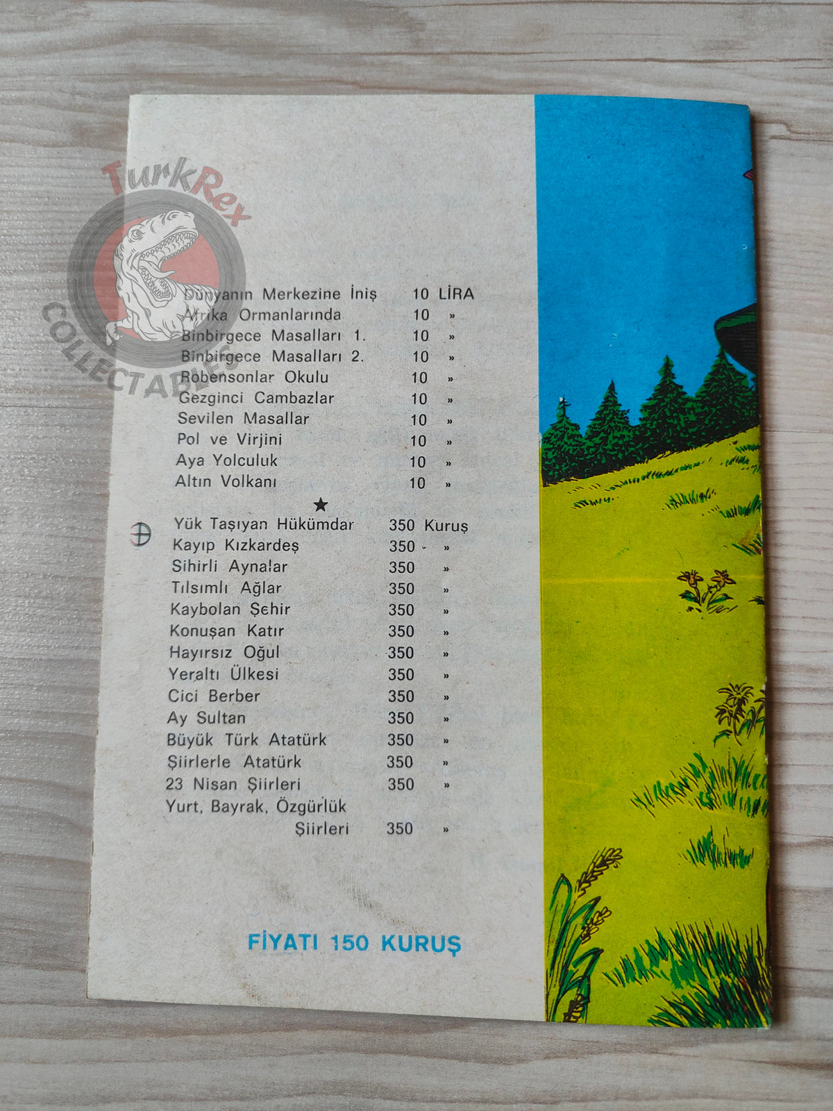 Grimm Brothers – Tom Thumb 1975 Turkish Book Turkey Illustrated