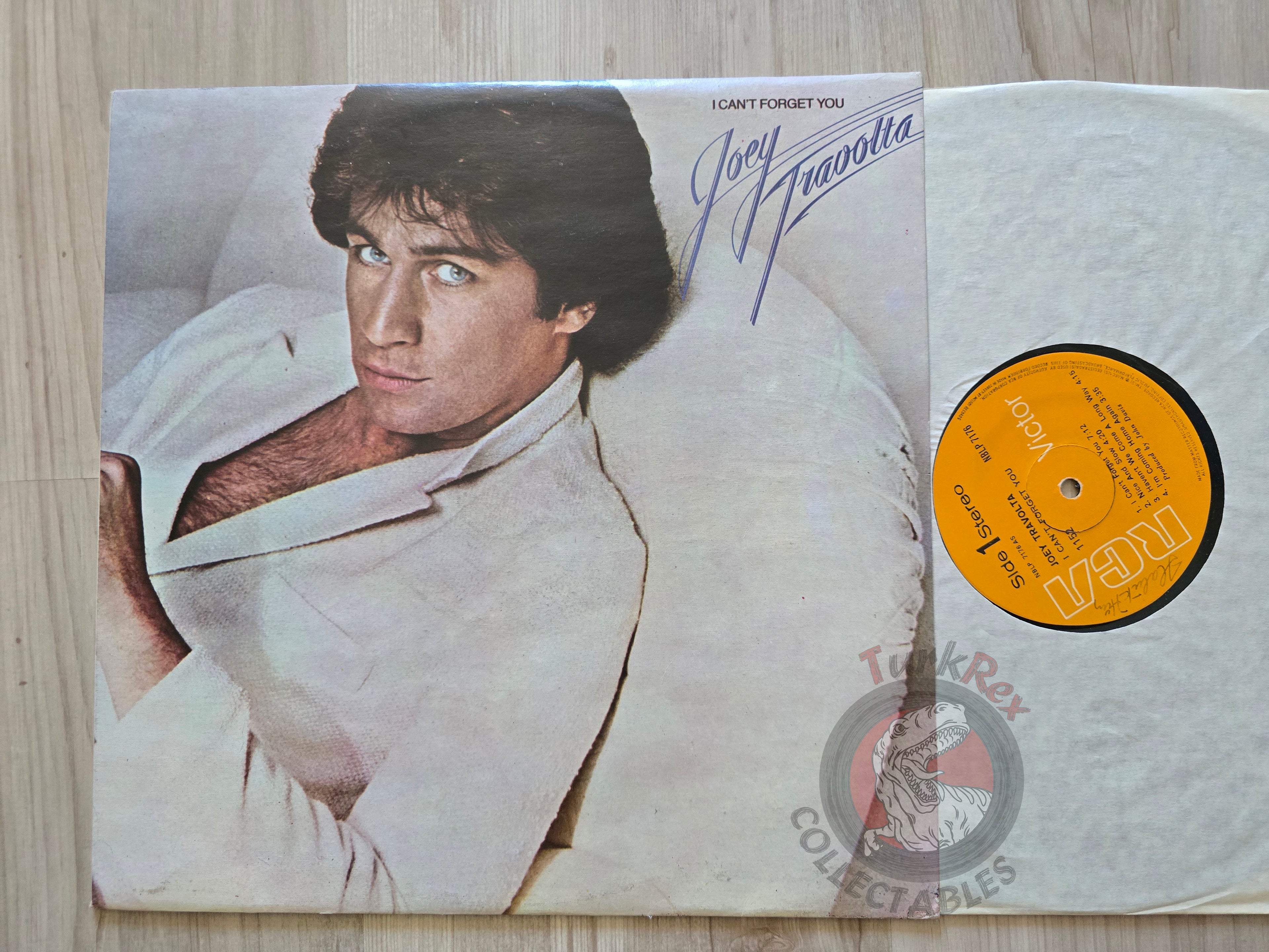 Joey Travolta – I Can't Forget You Turkish Pressing Vinyl Turkey Edition