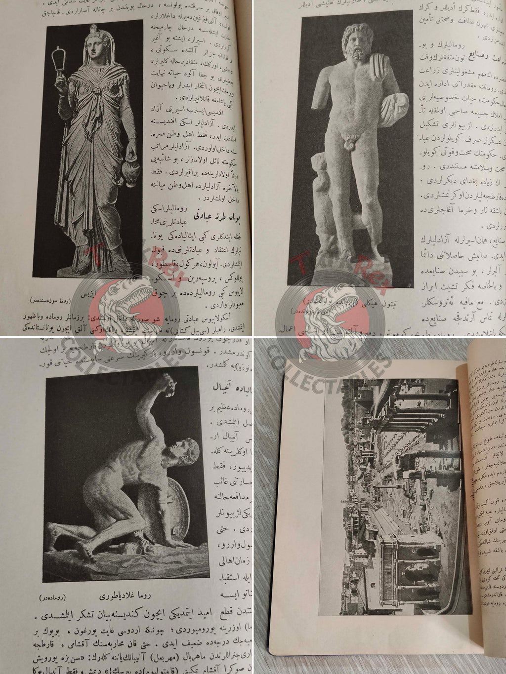 Ottoman 1912 Comprehensive World History Vol 3 Ancient Rome with Maps Ahmed Refik