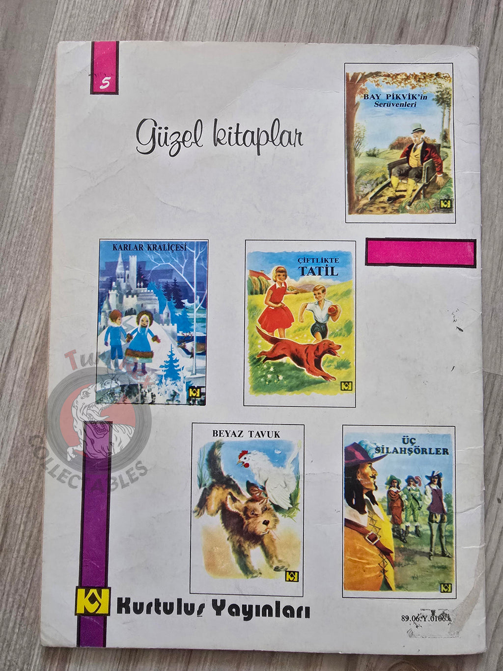 Lewis Carroll – Alice in Wonderland 1988 Turkish Book Turkey Illustrated Alice Huertas
