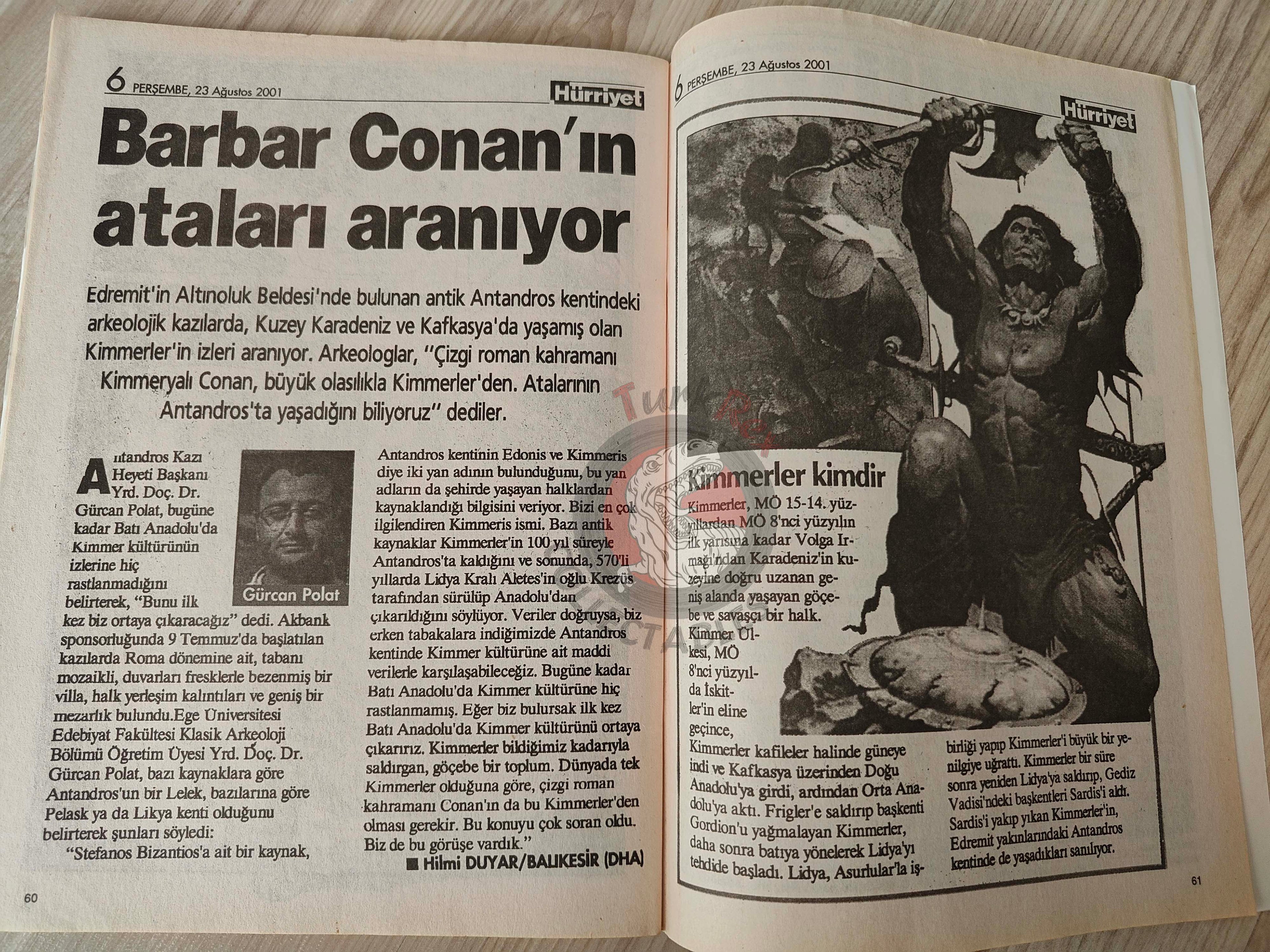 Imparator Conan #3 Conan the King #40 Turkish Comic Turkey