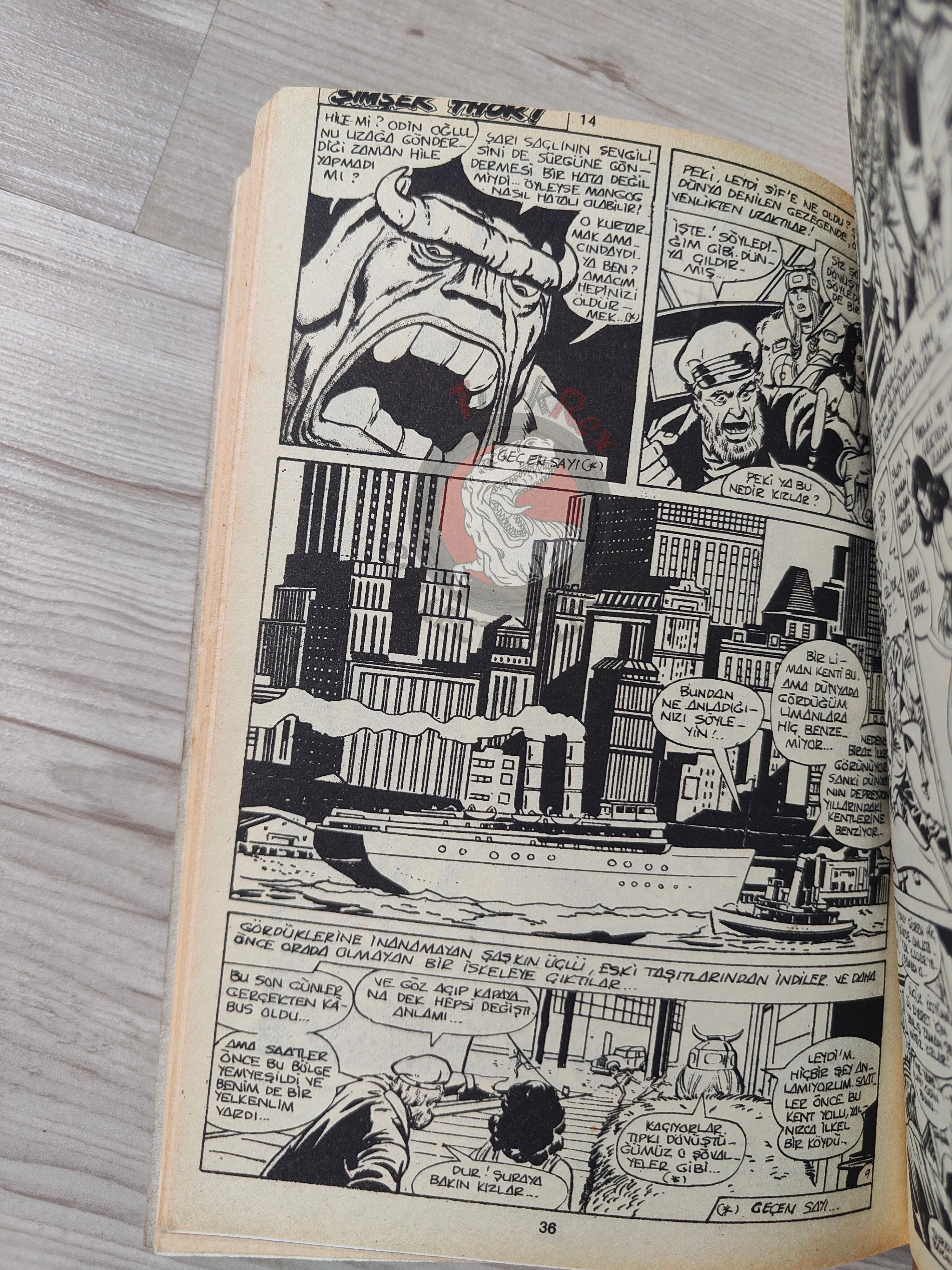 Thor #5 1985 Turkish Comic Turkey The Mighty Thor #197–200 Ragnarok