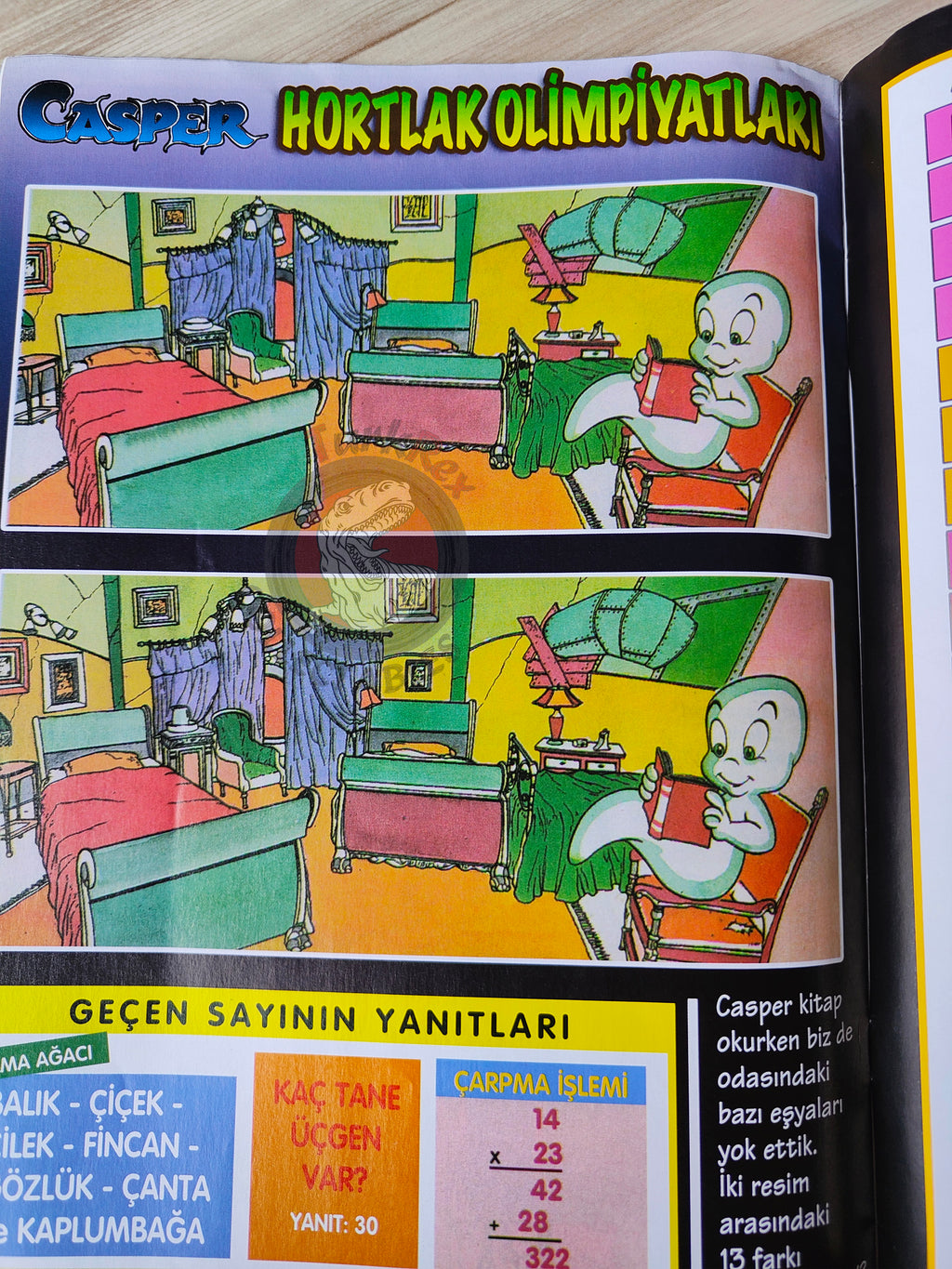 Casper the Friendly Ghost Magazine – Issue #10 2006 Turkish Comic Turkey
