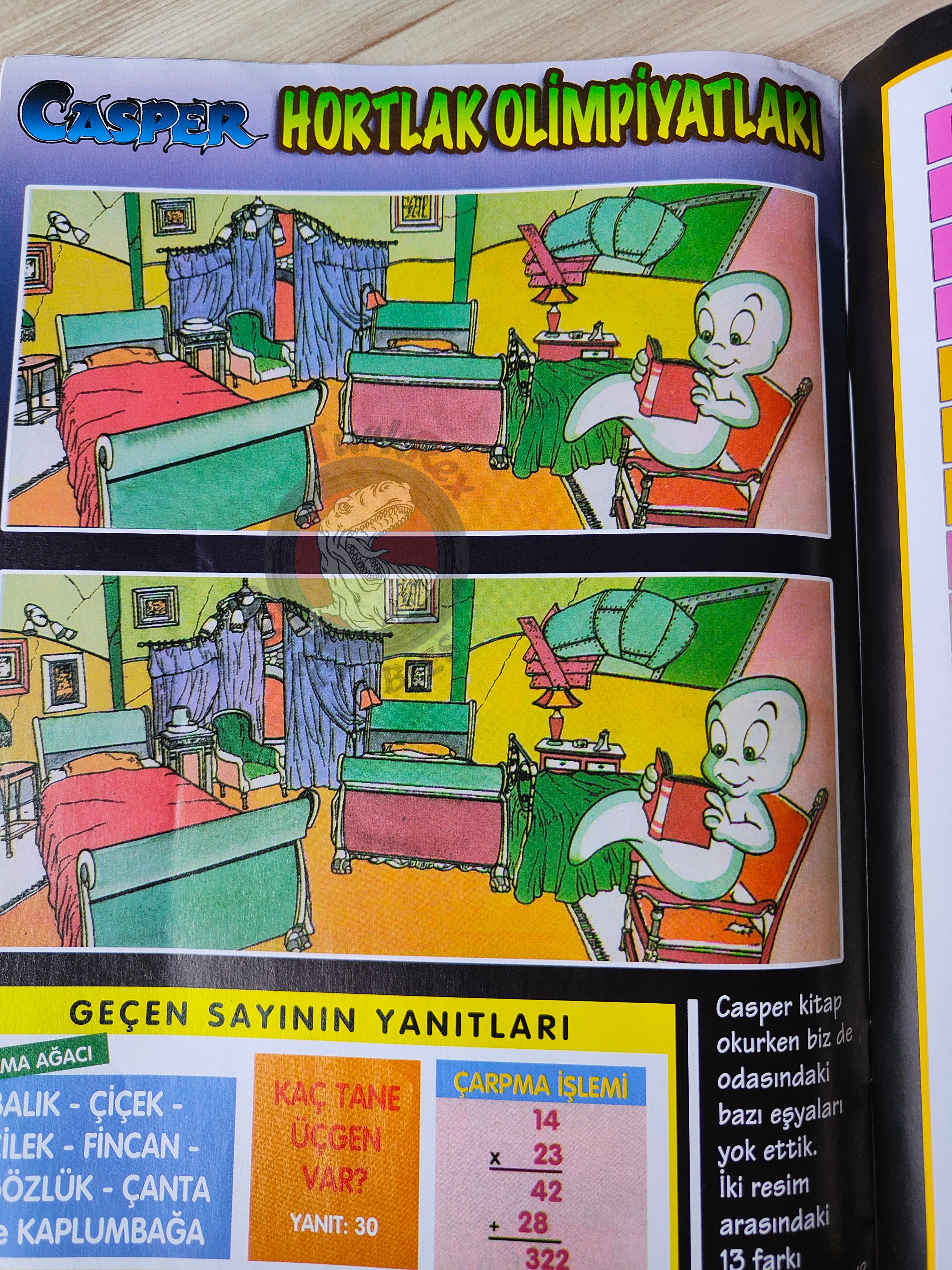 Casper the Friendly Ghost Magazine – Issue #10 2006 Turkish Comic Turkey